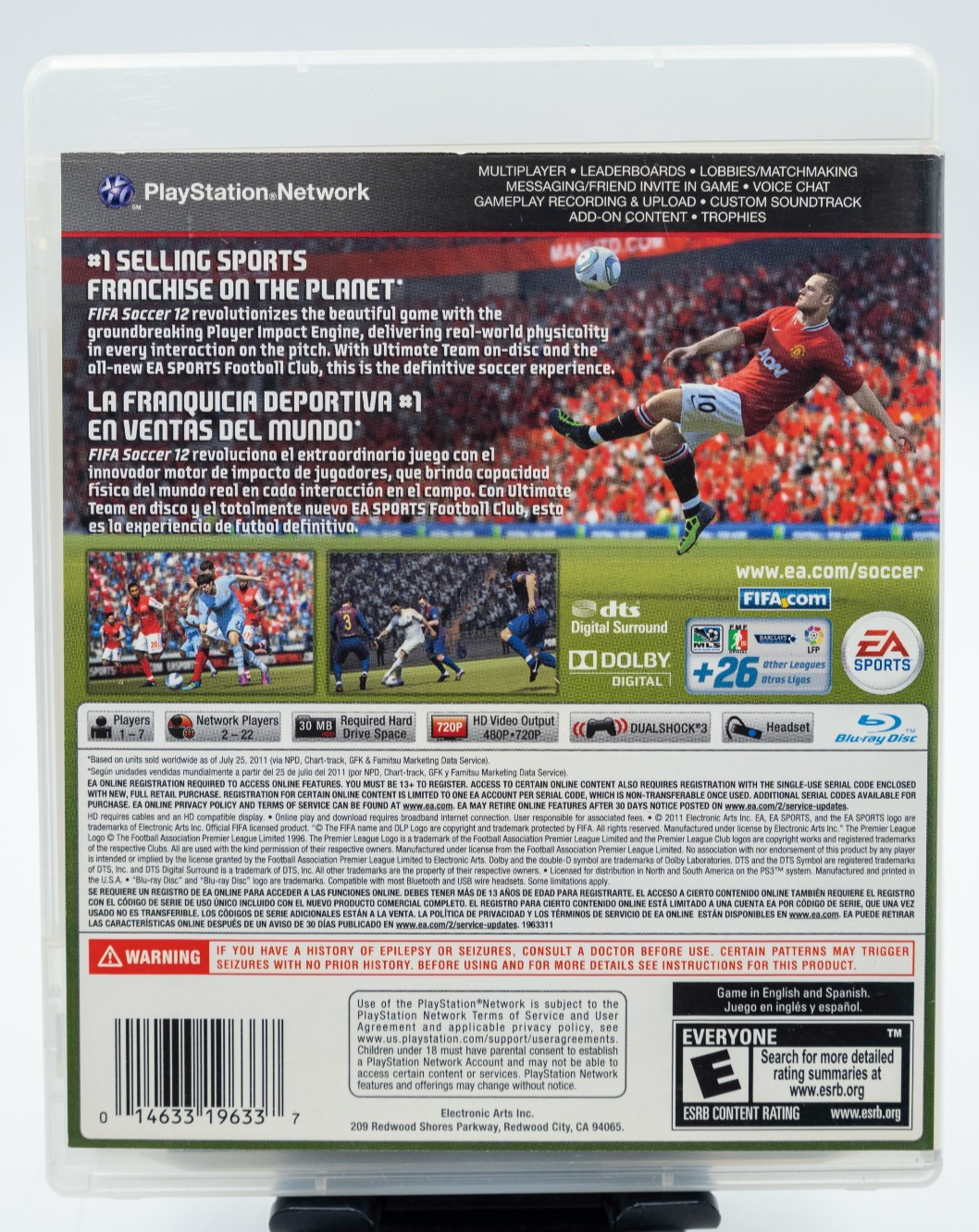 FIFA Soccer 12 PS3 Playstation 3 – Complete CIB