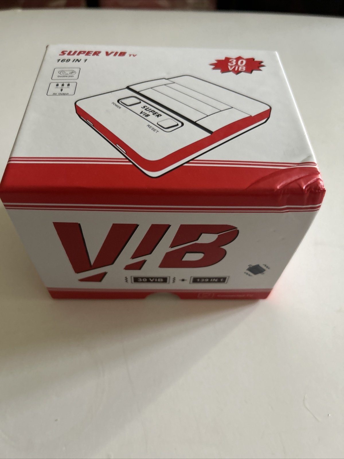 Super VIB Connect-to-TV Video Game Console169 Built In Games + 2 Controllers