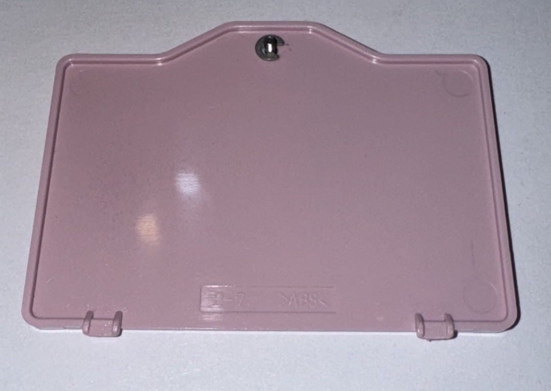 OEM Nintendo Game Boy Advance SP Pearl Pink Console Battery Door Cover