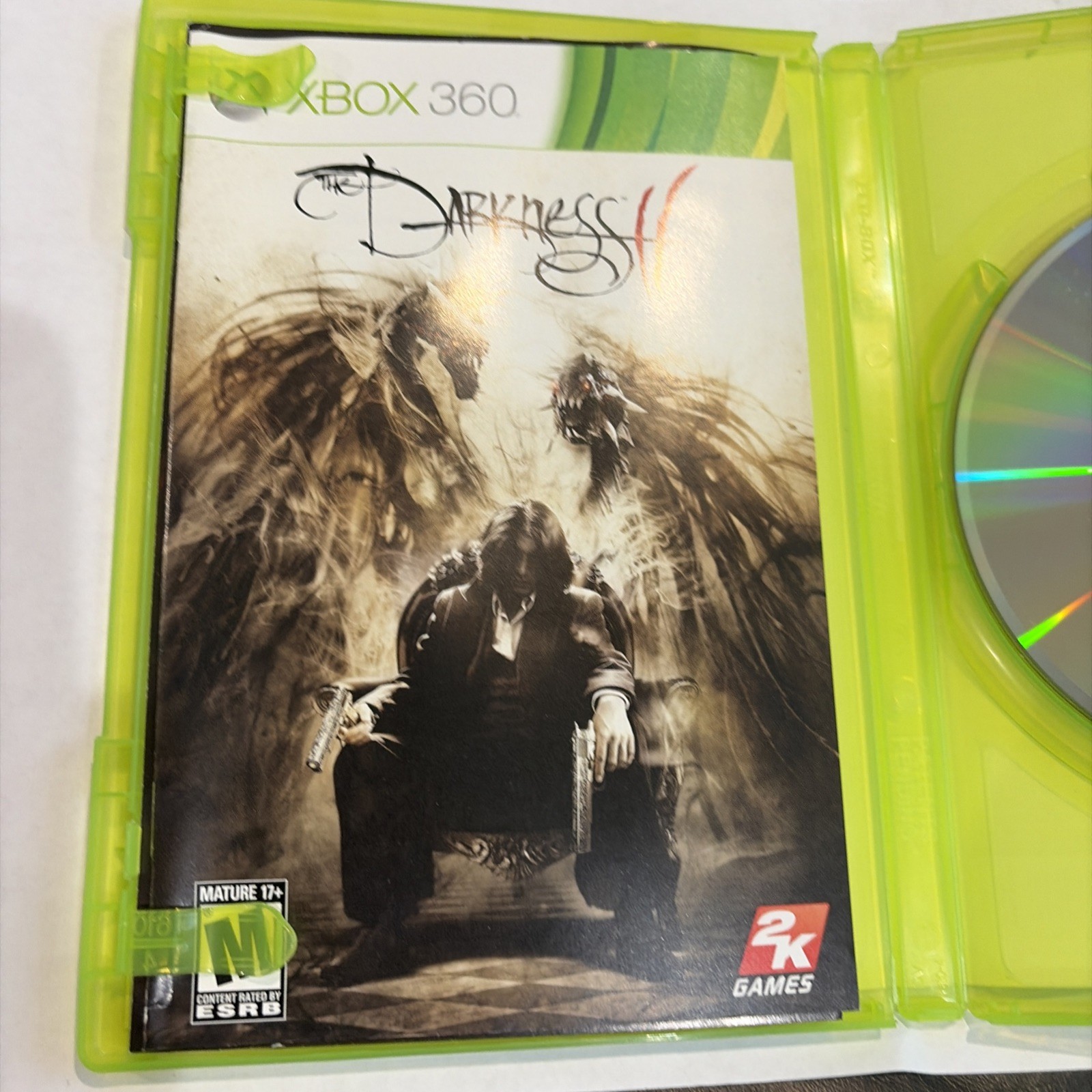 The Darkness II – (Microsoft Xbox 360, 2012) Complete