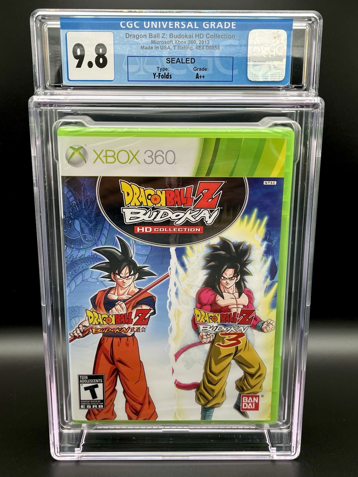 Dragon Ball Z: Budokai HD Collection (Xbox 360) – Graded CGC 9.8 A++ Sealed