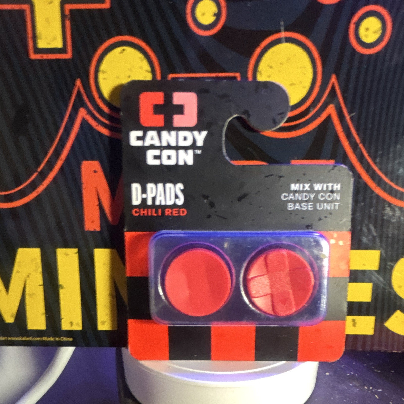 Candy Con Chili Red D-Pad Attachment 2-Pack for Wireless Controller
