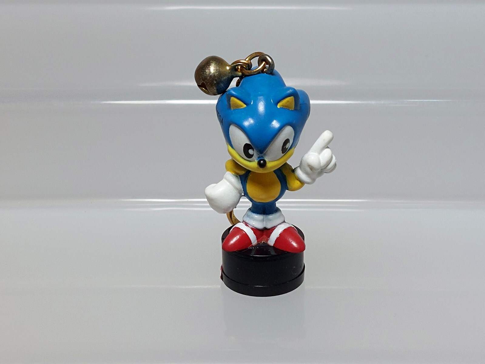 Sonic the Hedgehog Mini Stamper Keychain Figure SEGA 1991 Vintage Japan 1.8in