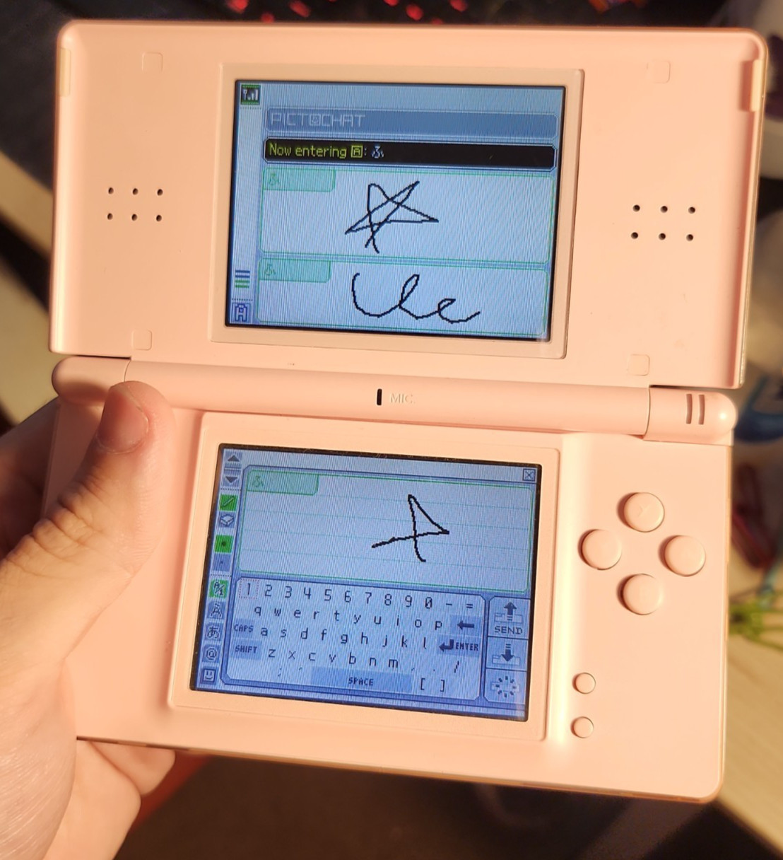 Nintendo DS Lite Console – Coral Pink – In Box