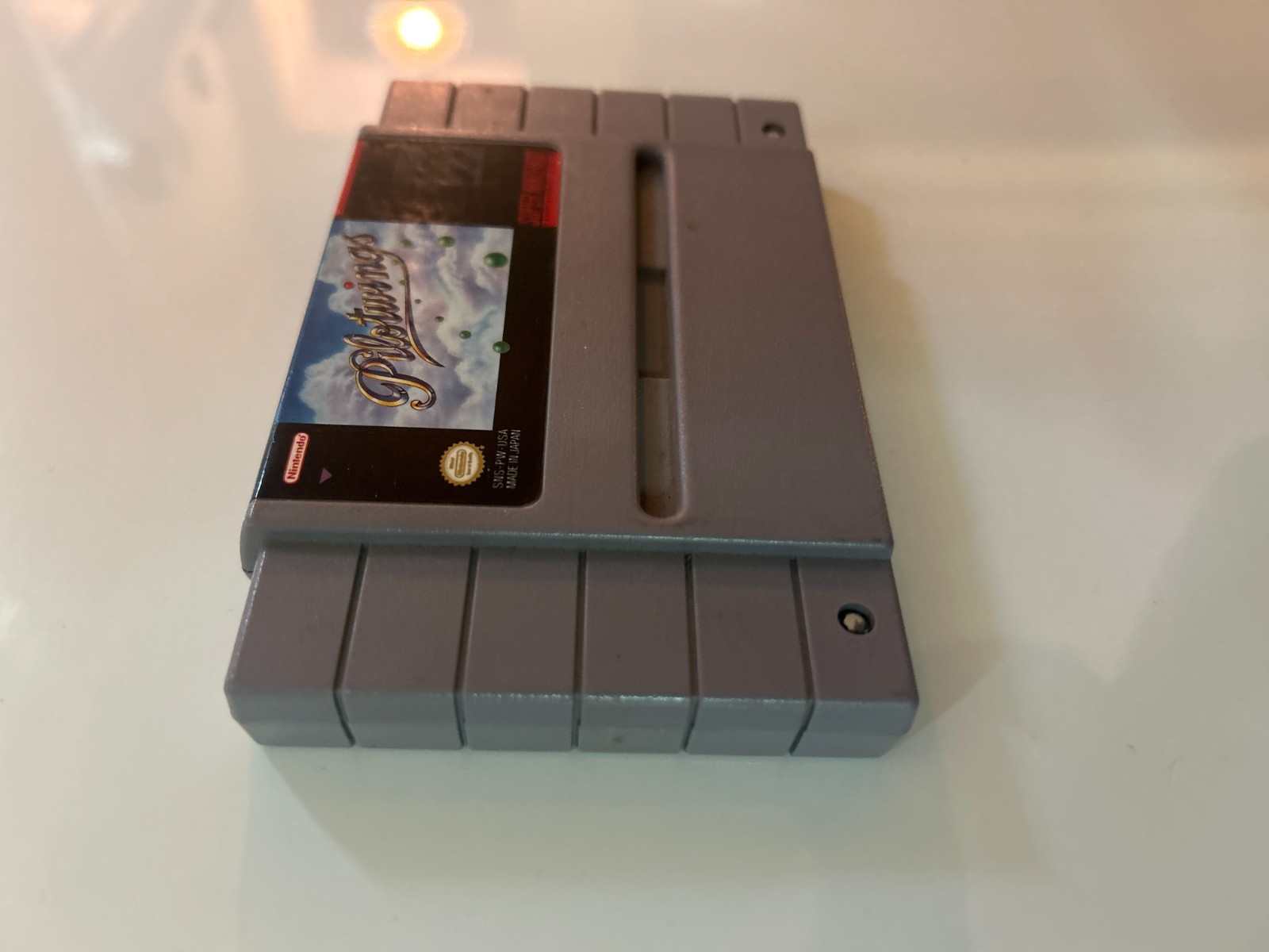 PILOTWINGS SUPER NINTENDO SNES TESTED WORKING W/ PHOTO AUTHENTIC USA Super Mario