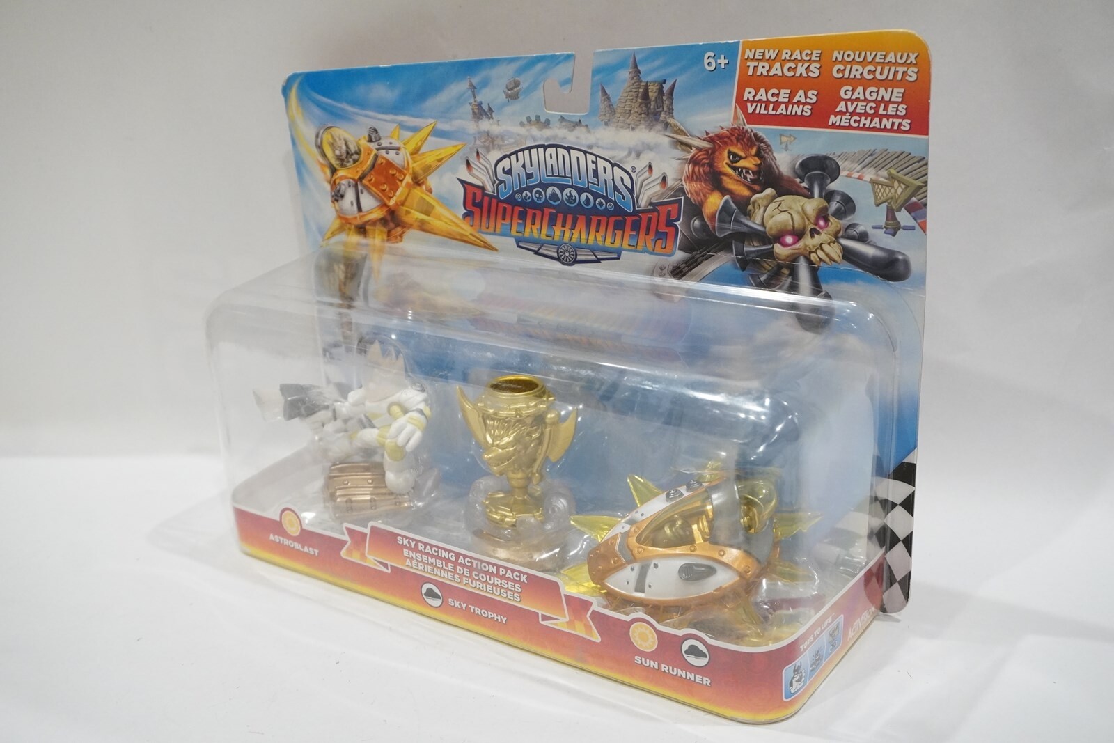 Skylanders Superchargers SKY RACING ACTION PACK Astroblast Sky Trophy Sun Runner