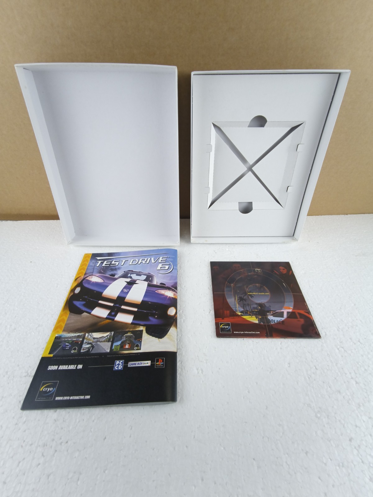 The Devil Inside PC Big Box Cryo 2000 Horror Action Adventure New Old Stock