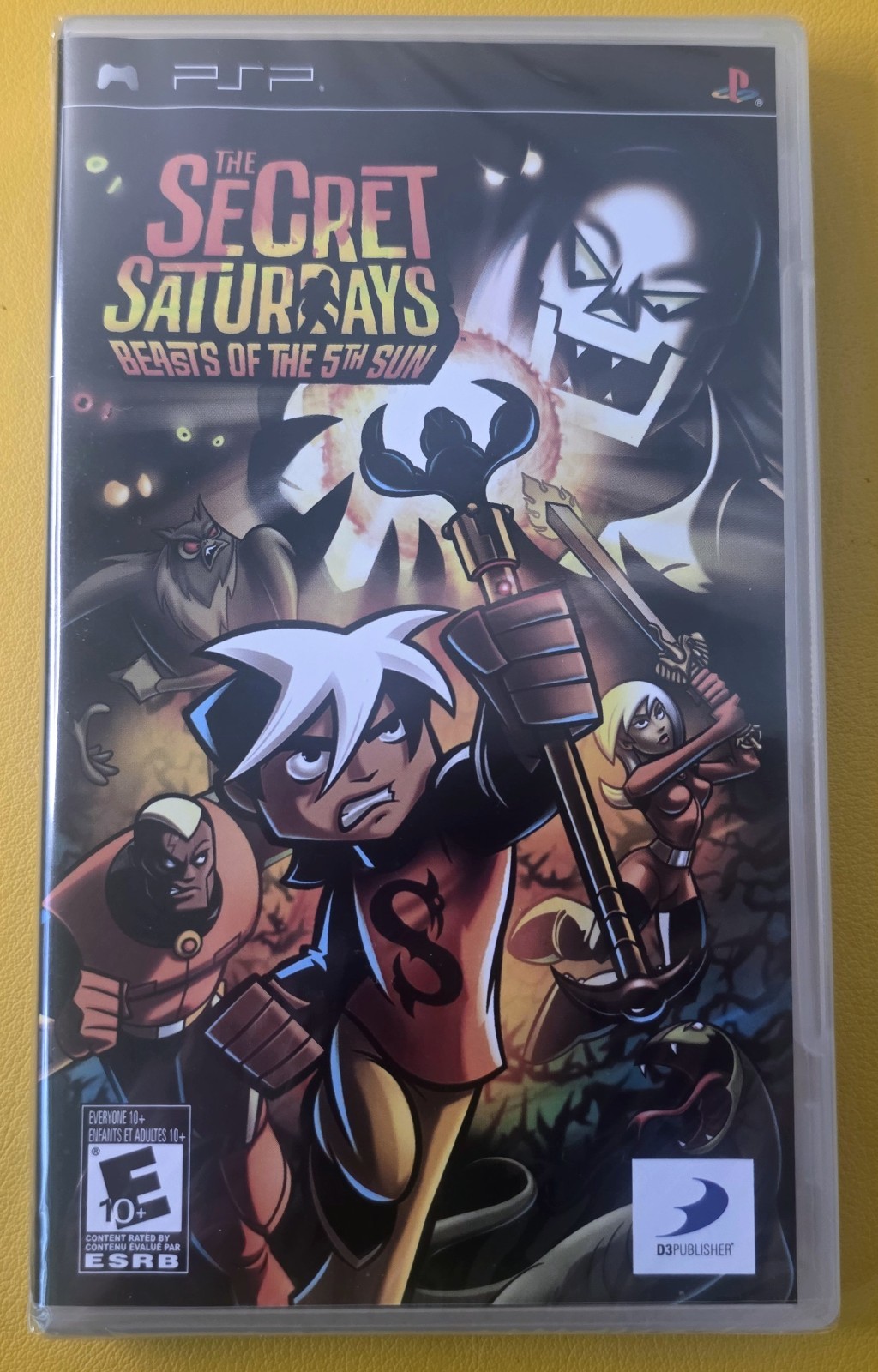 Secret Saturdays: Beasts of the 5th Sun (2009) Sony PlayStation Portable PSP NEW