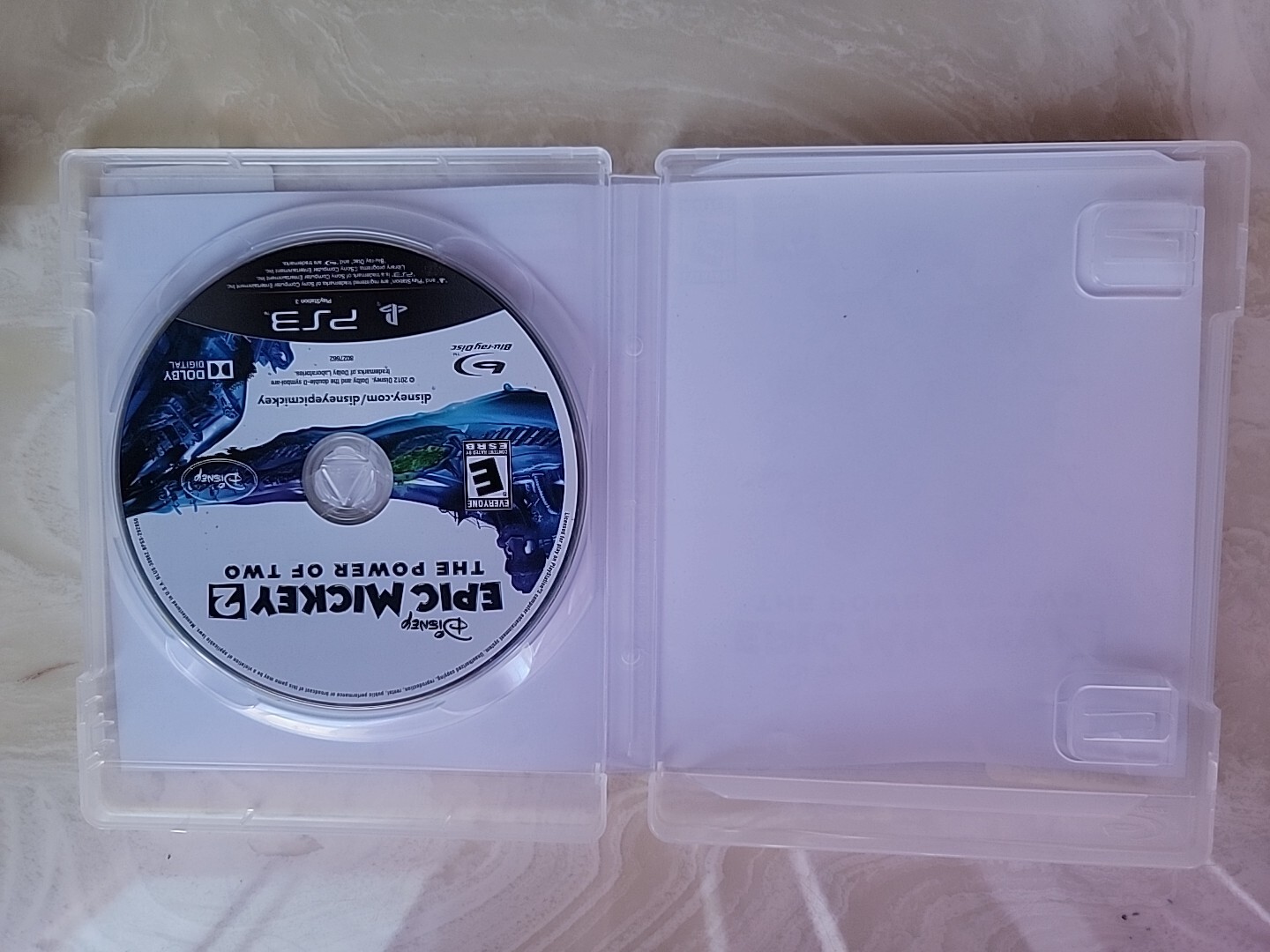 Disney Epic Mickey 2: The Power of Two PlayStation 3 PS3 No Manual
