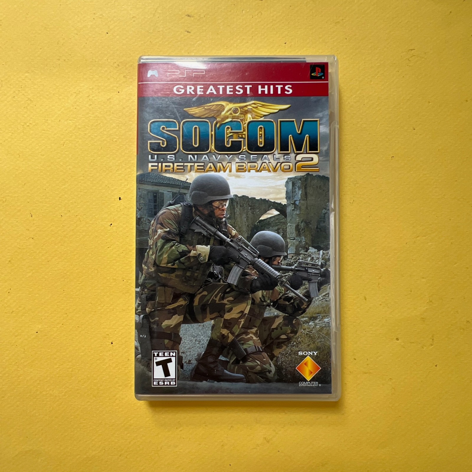 SOCOM U.S. Navy Seals Fireteam Bravo 2 PSP Greatest Hits Edition Video Game