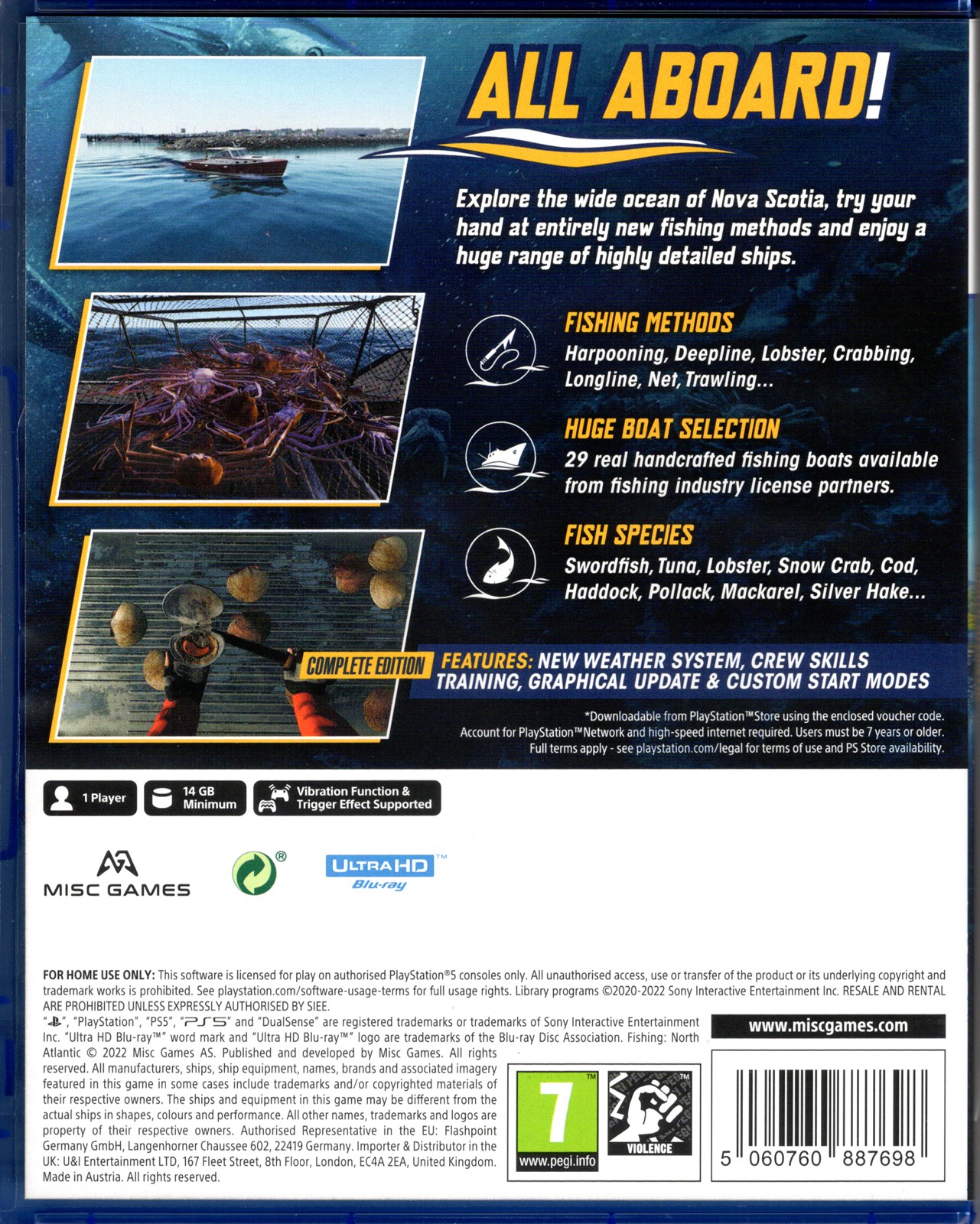 Fishing: North Atlantic Complete Edition for PlayStation 5™