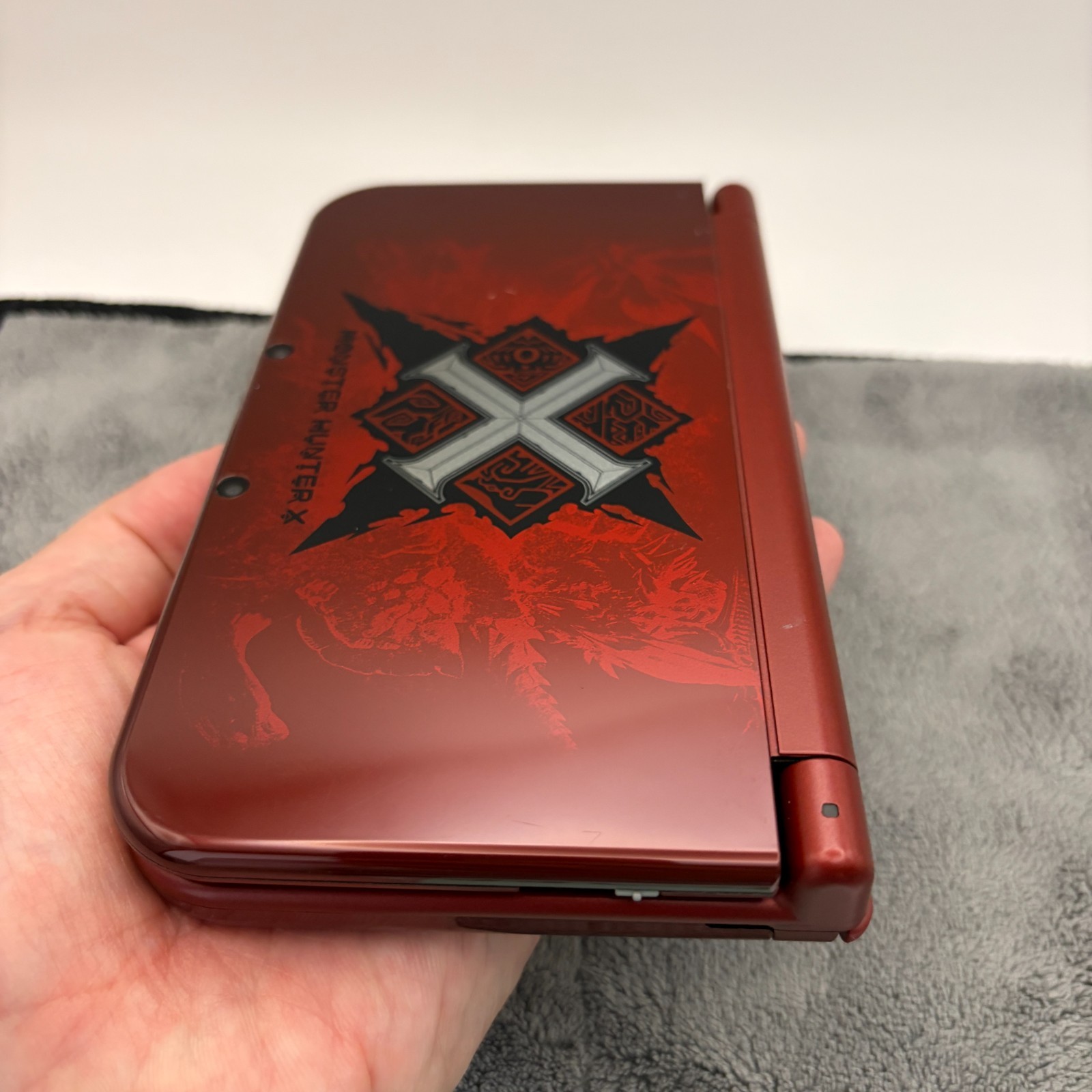 【Excellent】New Nintendo 3DS LL XL Limited Editions Monster Hunter Cross IPS