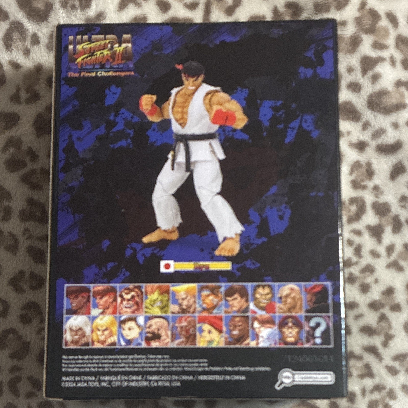 Street Fighter II Ryu Action Figure Boxed – Street Fighter Video Game Series