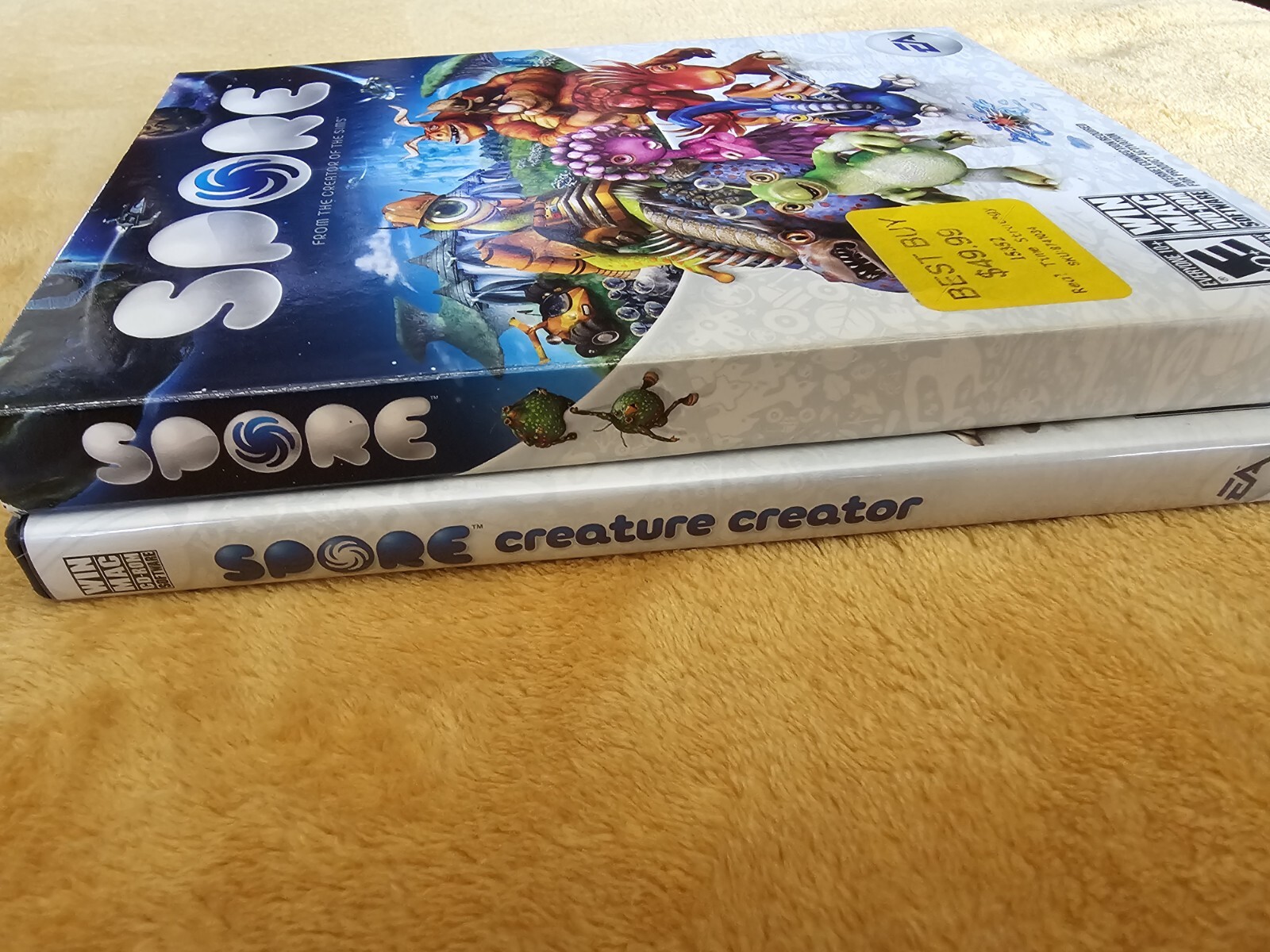 Spore Game Lot Creature Creator And Base Game – PC/Mac