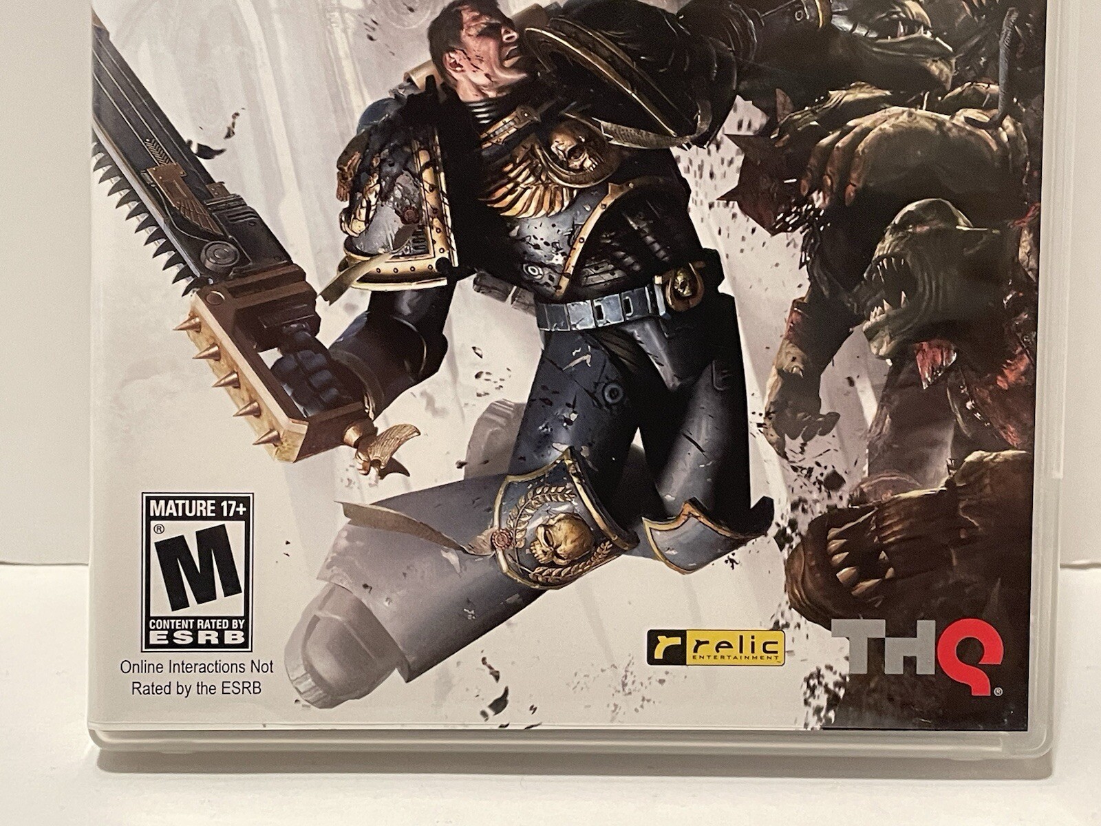 Warhammer 40,000: Space Marine (Sony PlayStation 3, 2011) PS3 CIB complete