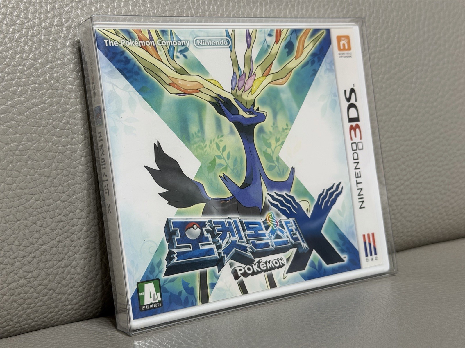 Korean Pokemon X Nintendo 3DS Korean Version Complete NTSC-K(Korea)