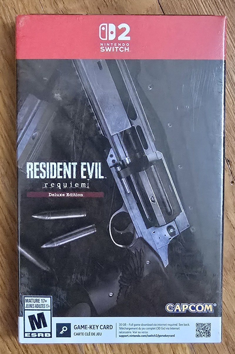 Resident Evil Requiem Deluxe Edition + Steelbook – Nintendo Switch 2
