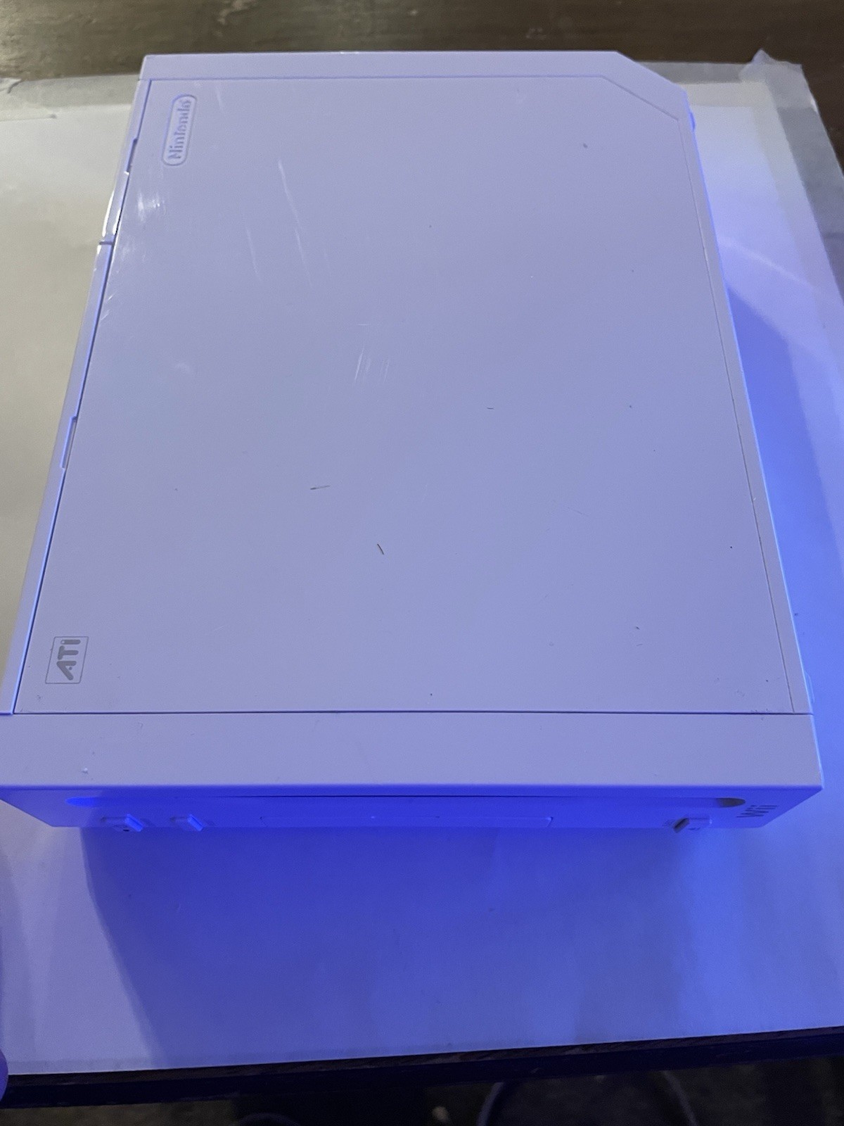 Nintendo Wii RVL-001(USA) White Console NTSC-U/C w/ Power, AV Cable & Sensor Bar