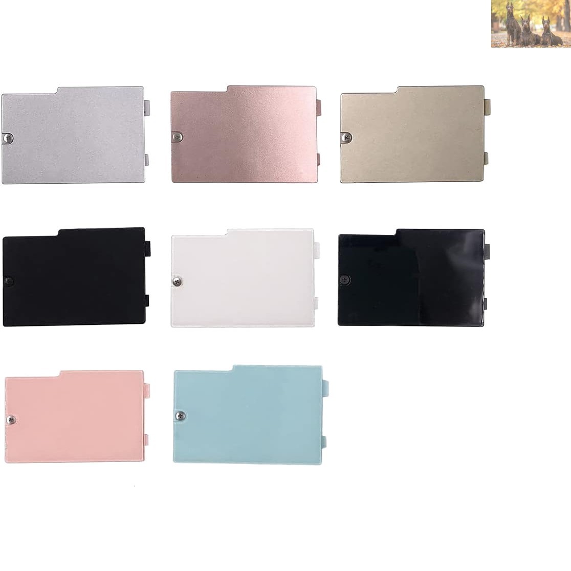 Magnetic Battery Door Cover for DS Lite NDSL – Quality White Replacement