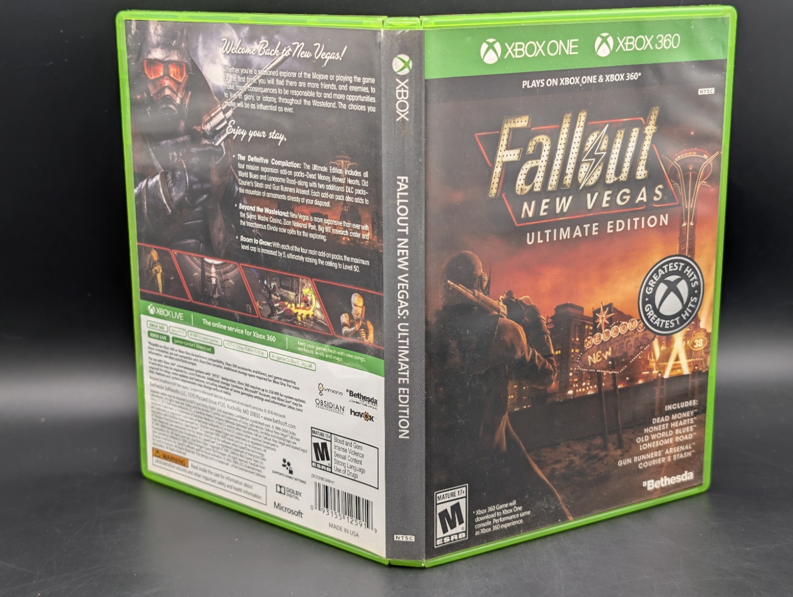 Fallout New Vegas – Ultimate Edition ( Xbox 360 ) CIB – Mint Disc – Tested