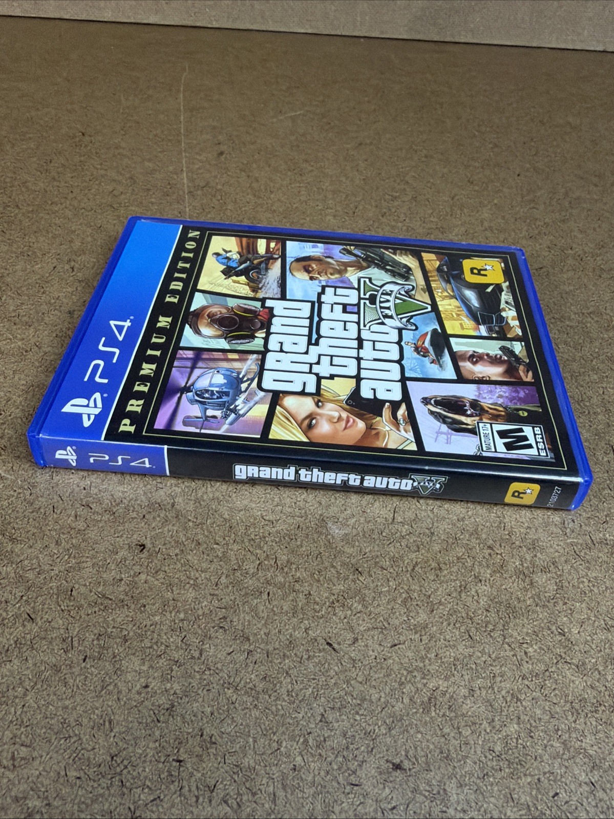 Grand Theft Auto V 5 – Premium Edition – PS4 – Complete w/ Map USED Tested CIB!