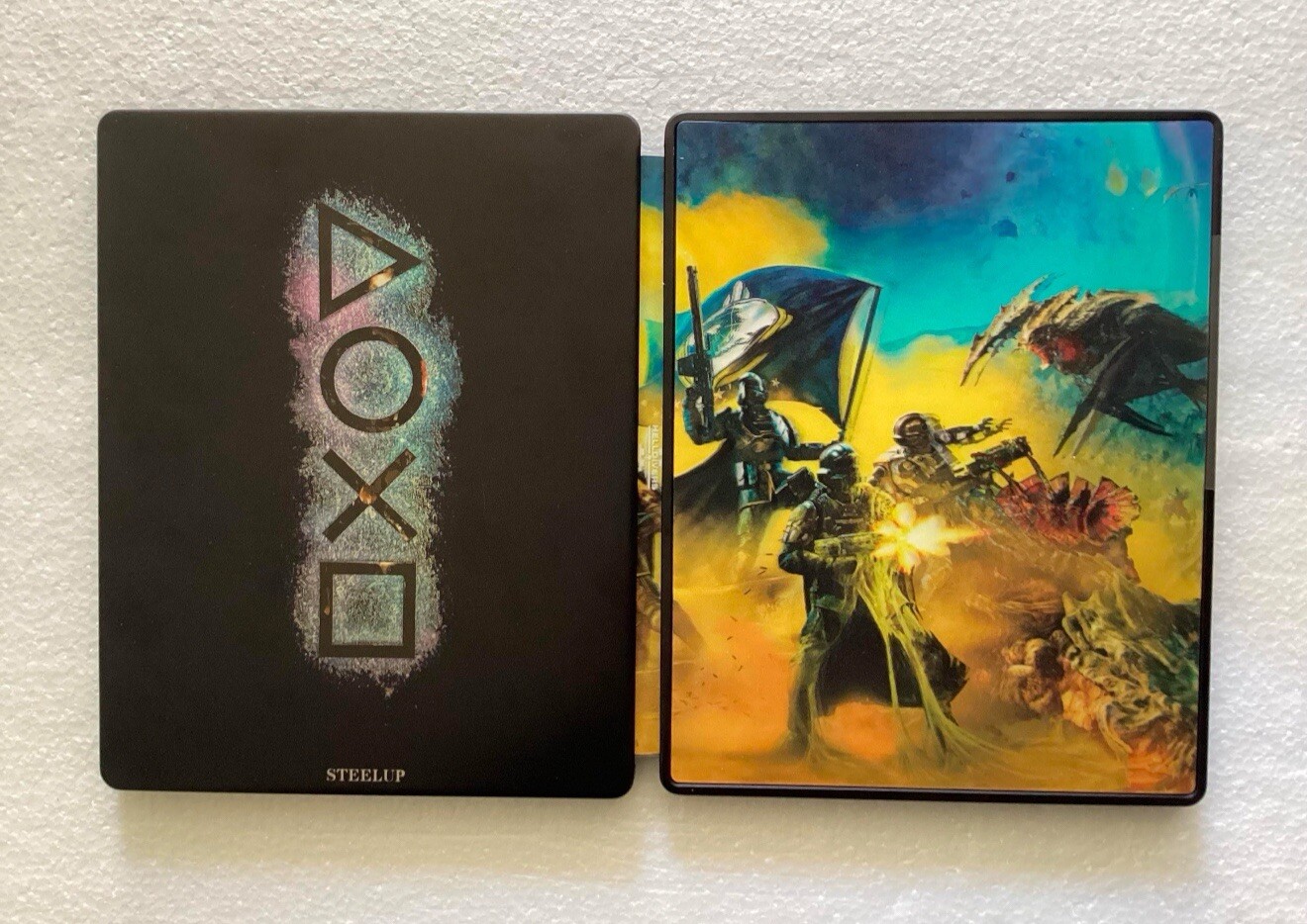 Hell Divers 2 Steelup collector case with 3D card for PS4/PS5/Xbox (No Game) New
