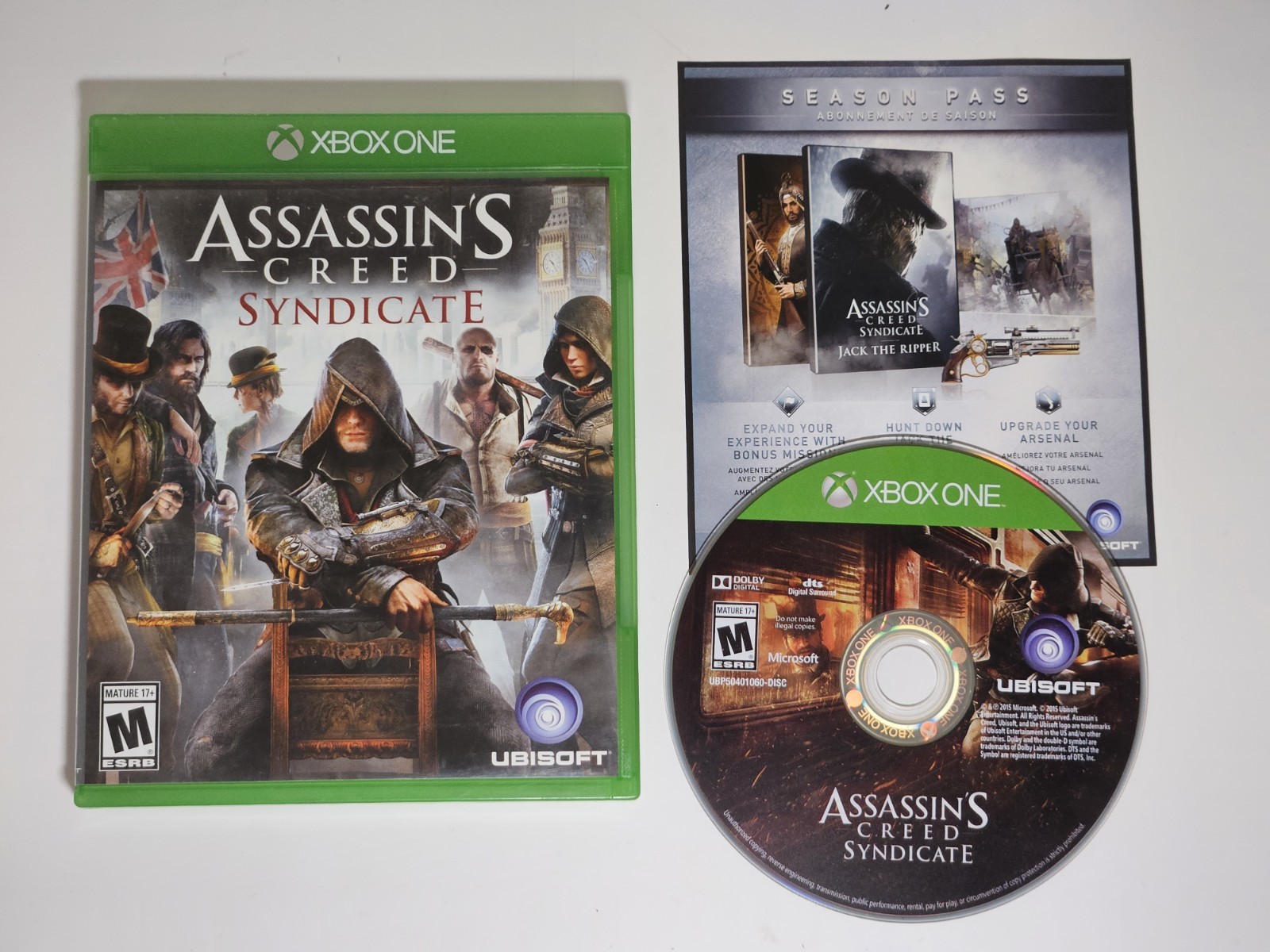 Assassin’s Creed: Syndicate Standard Edition CIB Complete Xbox One