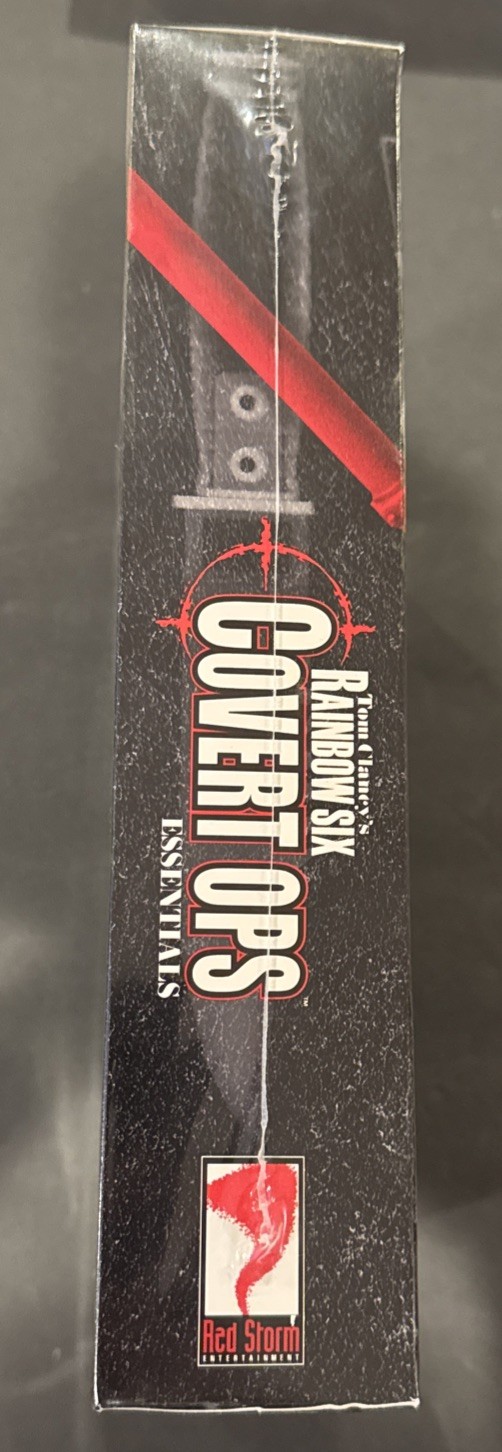 Tom Clancy’s Rainbow Six: Covert Ops Essentials, 2000 New & Sealed Big Box PC