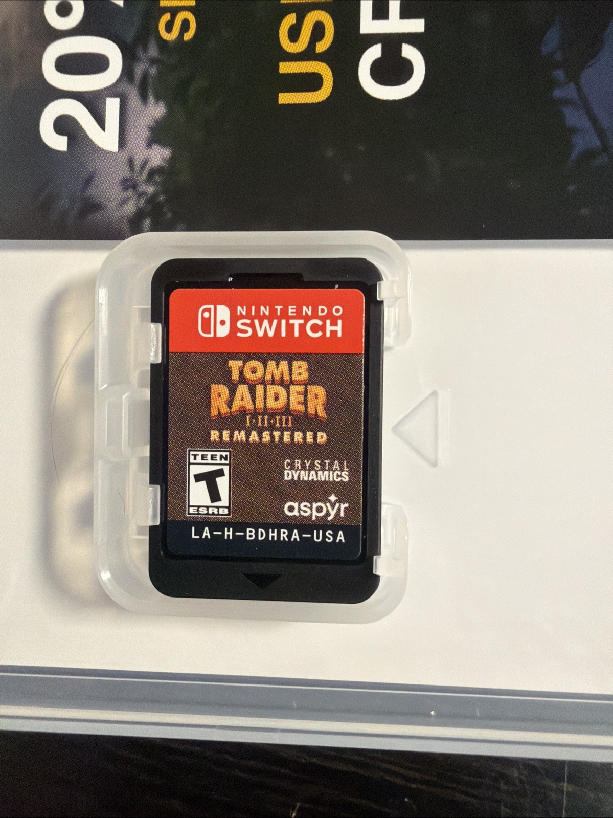 Tomb Raider 1-3 Trilogy Remastered – Nintendo Switch