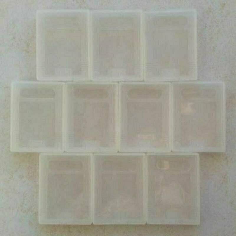 10 For Nintendo Game Boy DMG Original Gameboy Cartridge Cases GBC GBA Advance 20