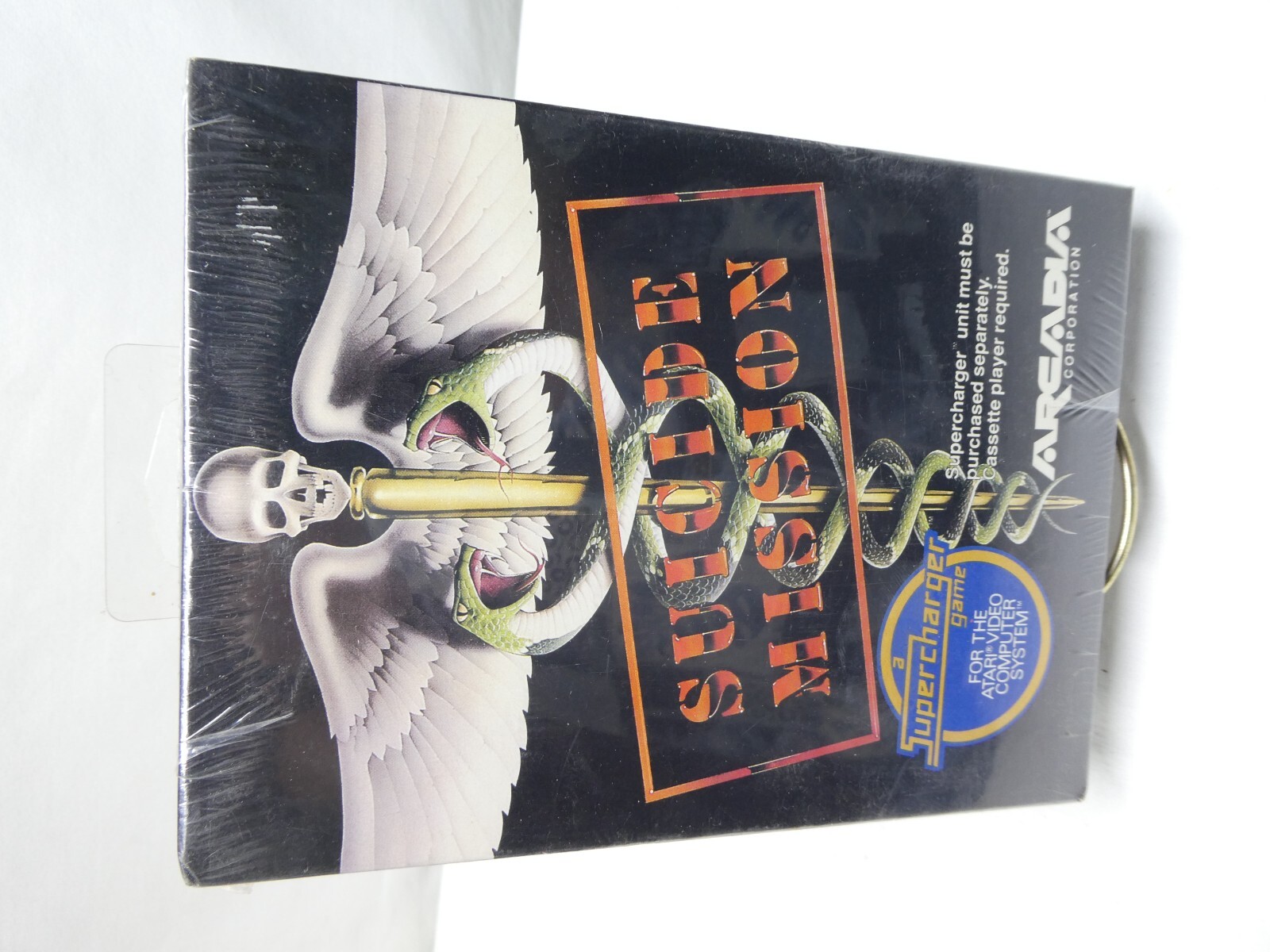 Suicide Mission Starpath Supercharger(Atari 2600, 1982) Brand New Sealed