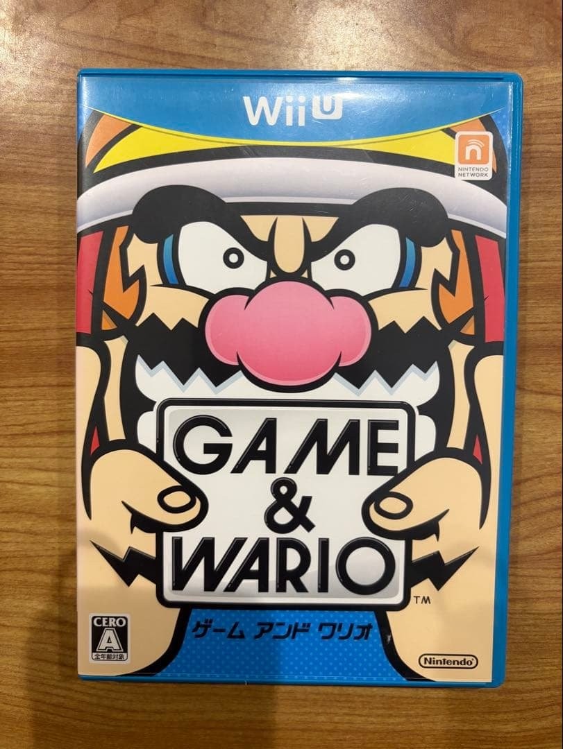 Game & Wario Nintendo Wii U Japan NTSC-J Working USED