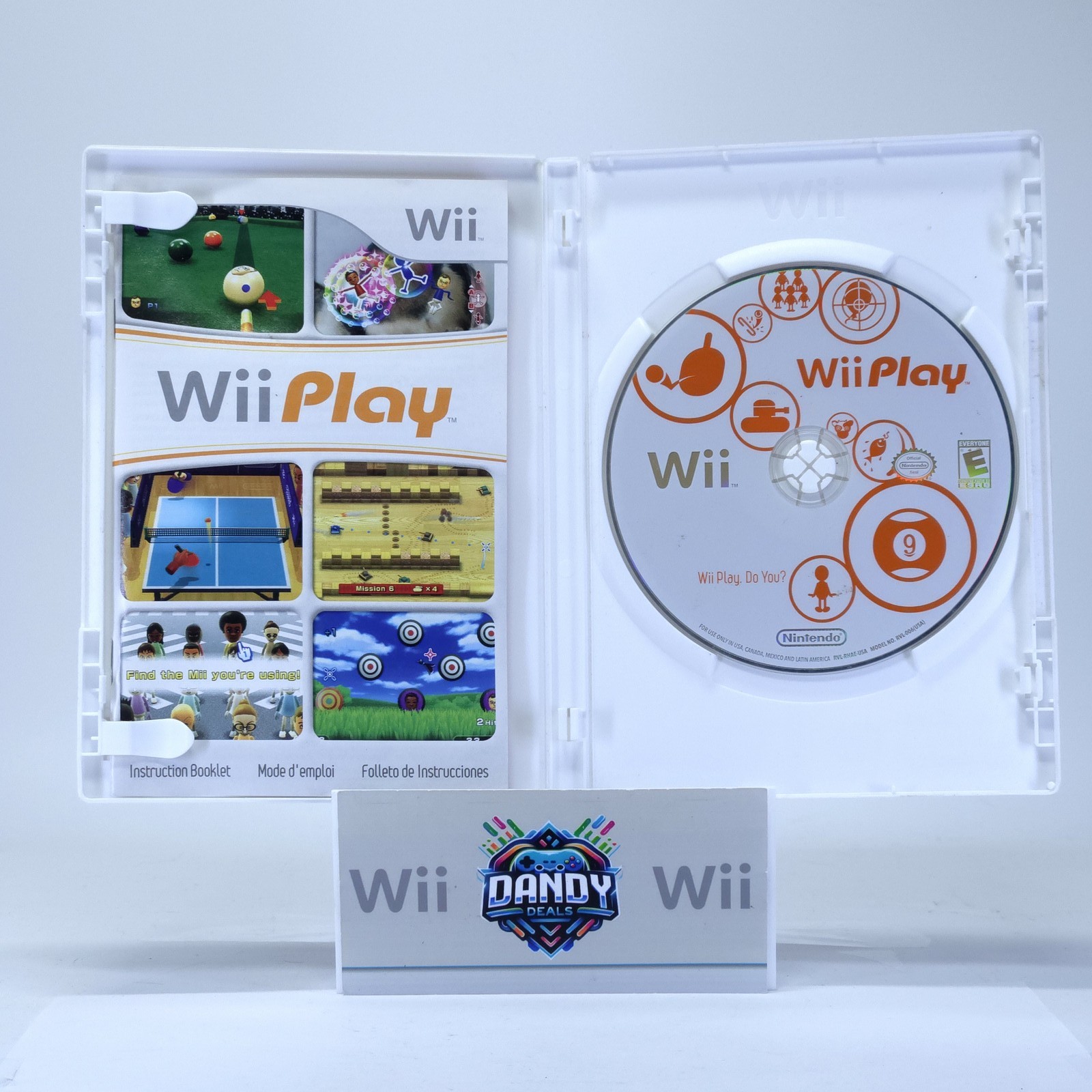 Wii Play CIB W/ Manual – Wii