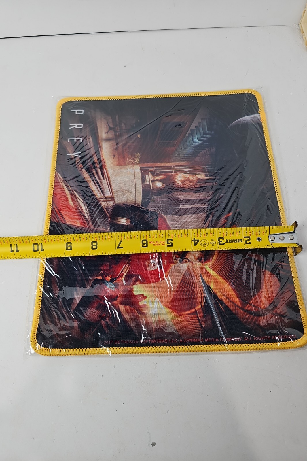 New Bethesda Prey 11.75″ x 10″ Mouse Pad Loot Crate Exclusive 2017 PC Gaming