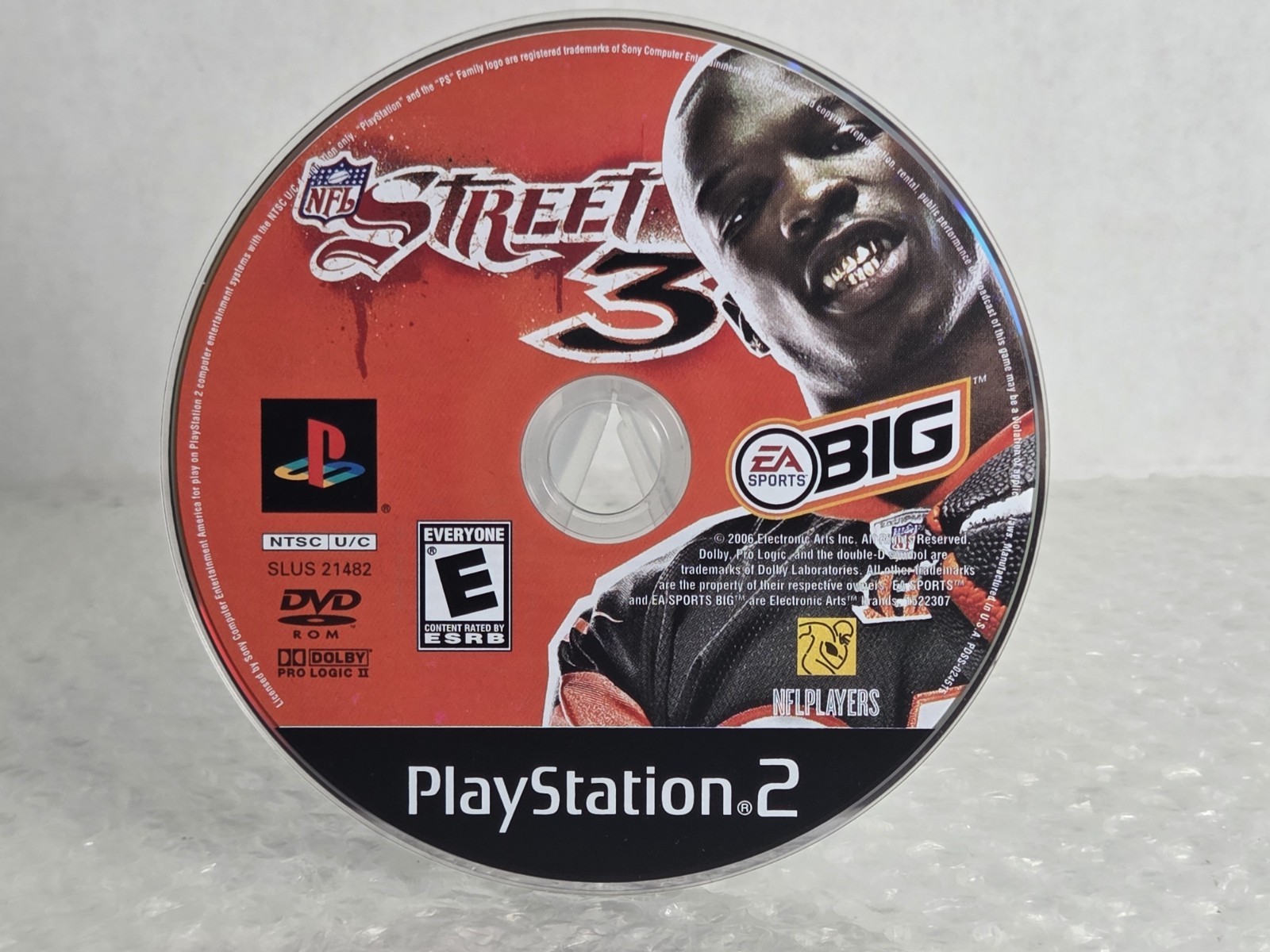 NFL Street 3 PS2 Sony PlayStation 2 Complete In Box CIB Tested EA Sports Big OEM