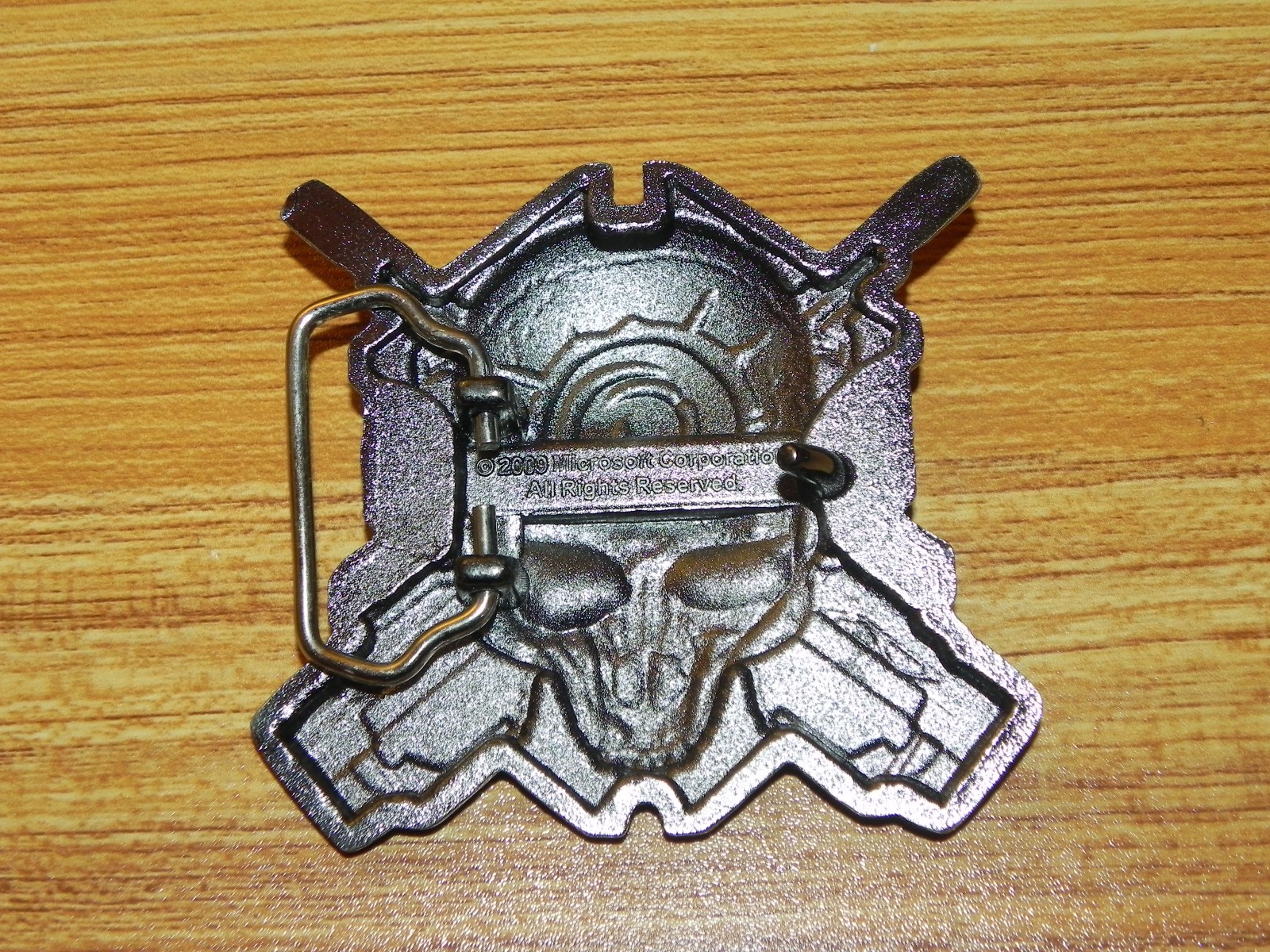 Halo Mythic Skull Battle Rifle Belt Buckle – ODST Xbox Microsoft