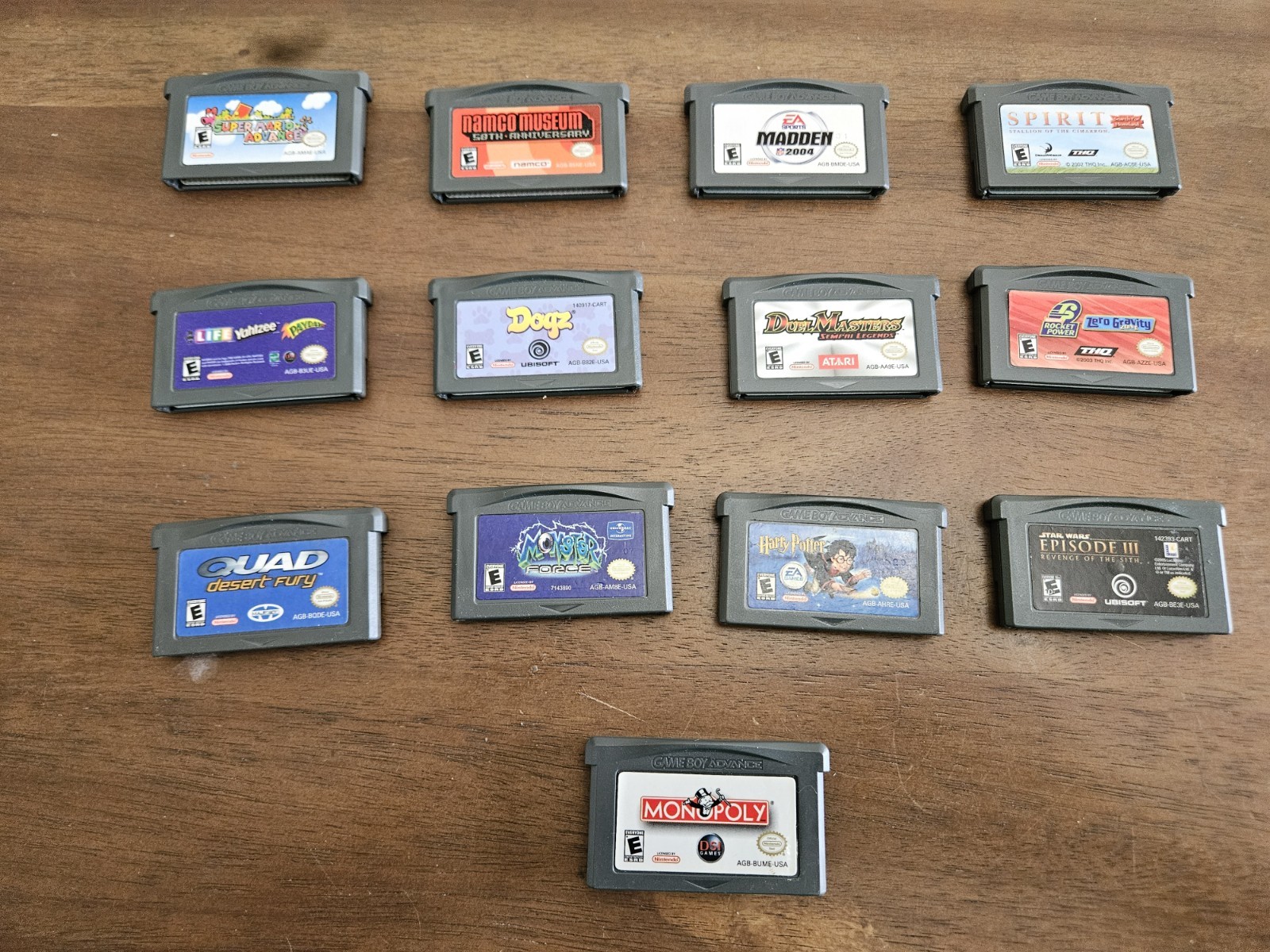 Nintendo DS Lite Blue Console Bubdle W/Charger & 13 GBA Game Cartridges *Tested