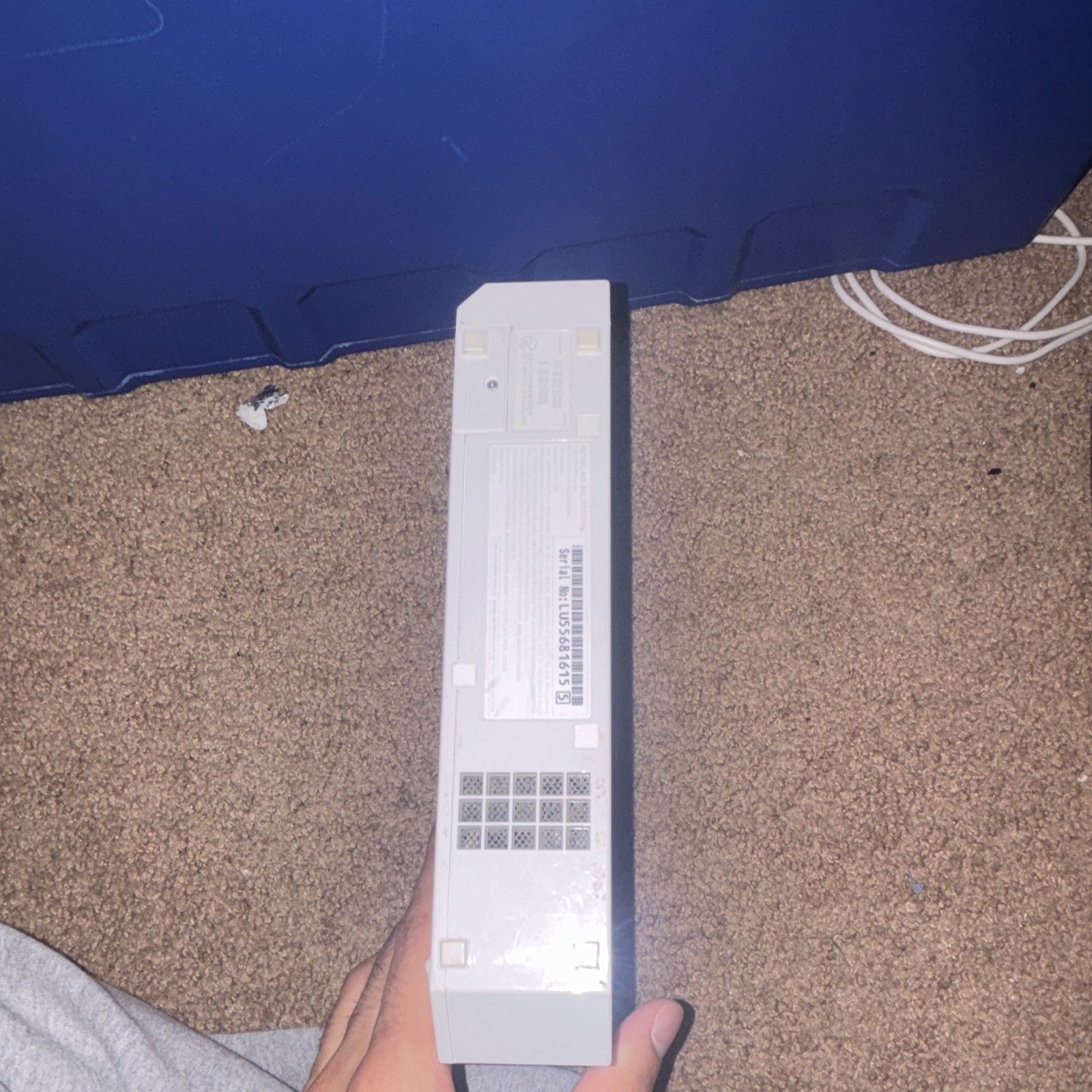 Nintendo Wii RVL-001 White Console w/ Wii Remote Wi-Fi 480p NTSC-U/C