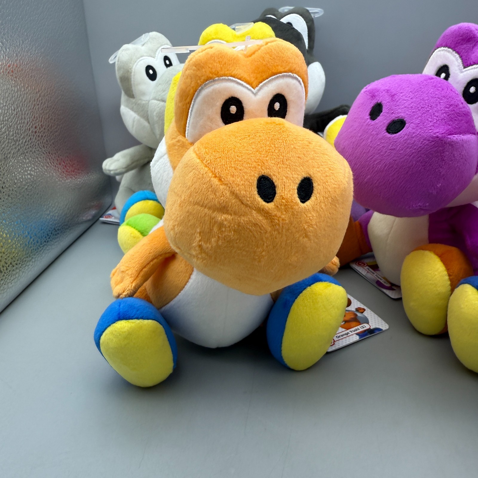 Yoshi All Star Stuffed Plush 8″ Super Mario Bros Little Buddy CHOOSE YOUR COLOR