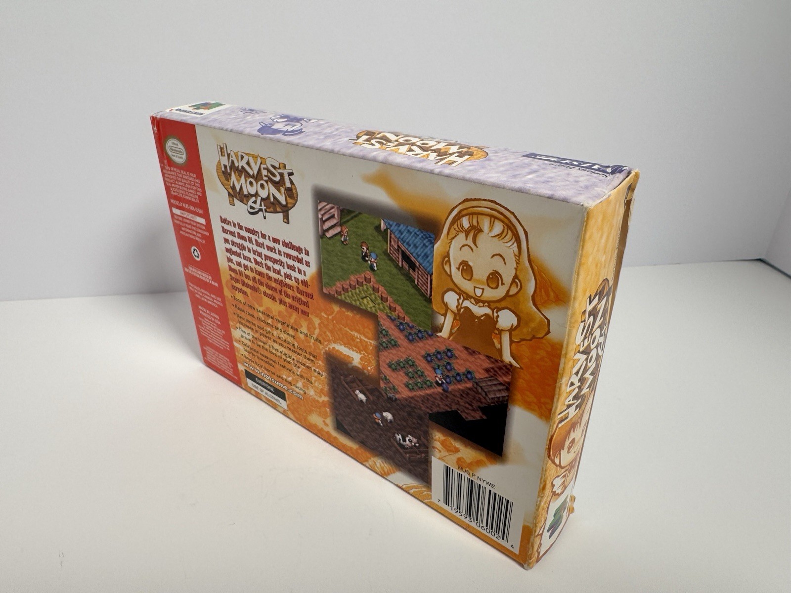 Harvest Moon (Nintendo 64 N64) Complete in Box CIB