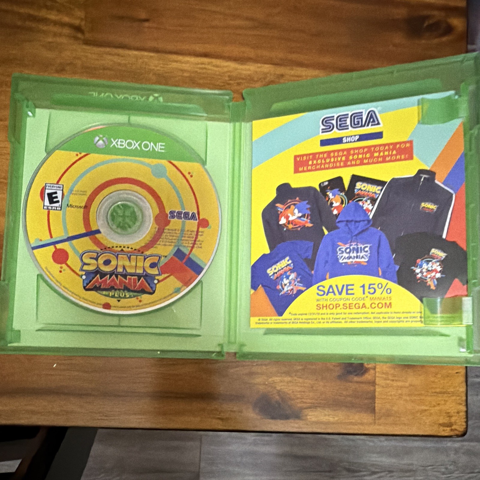 SEGA Sonic Mania Plus Microsoft Xbox One E 4K UHD Xbox One Enhanced – Complete