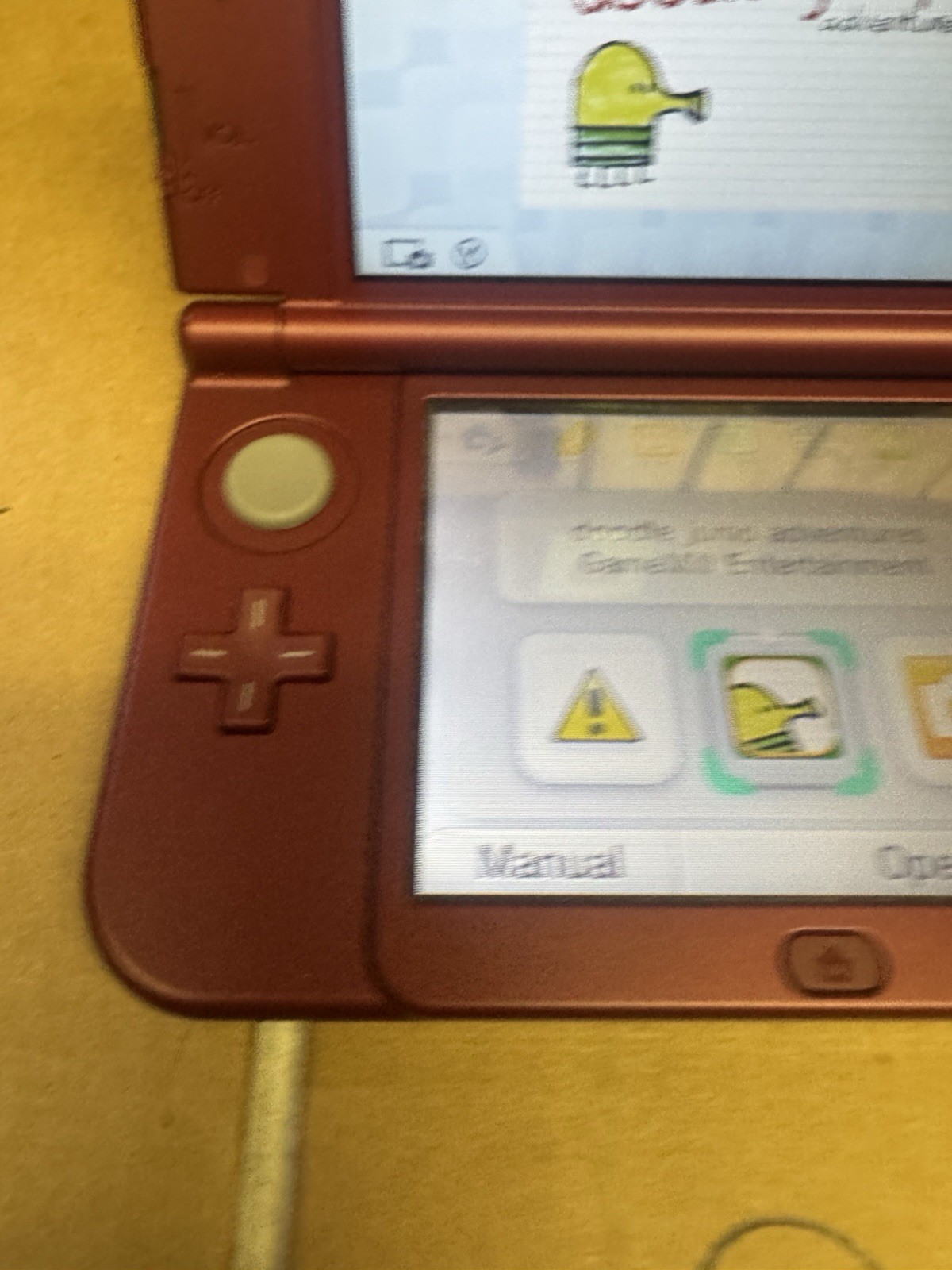 Nintendo “New” 3DS XL Metallic Red Handheld Console System RED-001