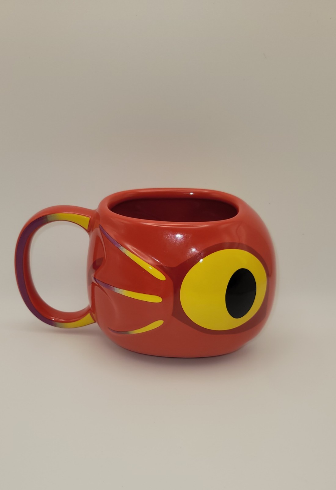 World of Warcraft Murloc Red Blizzard 3-D Ceramic Mug MINT HTF RARE