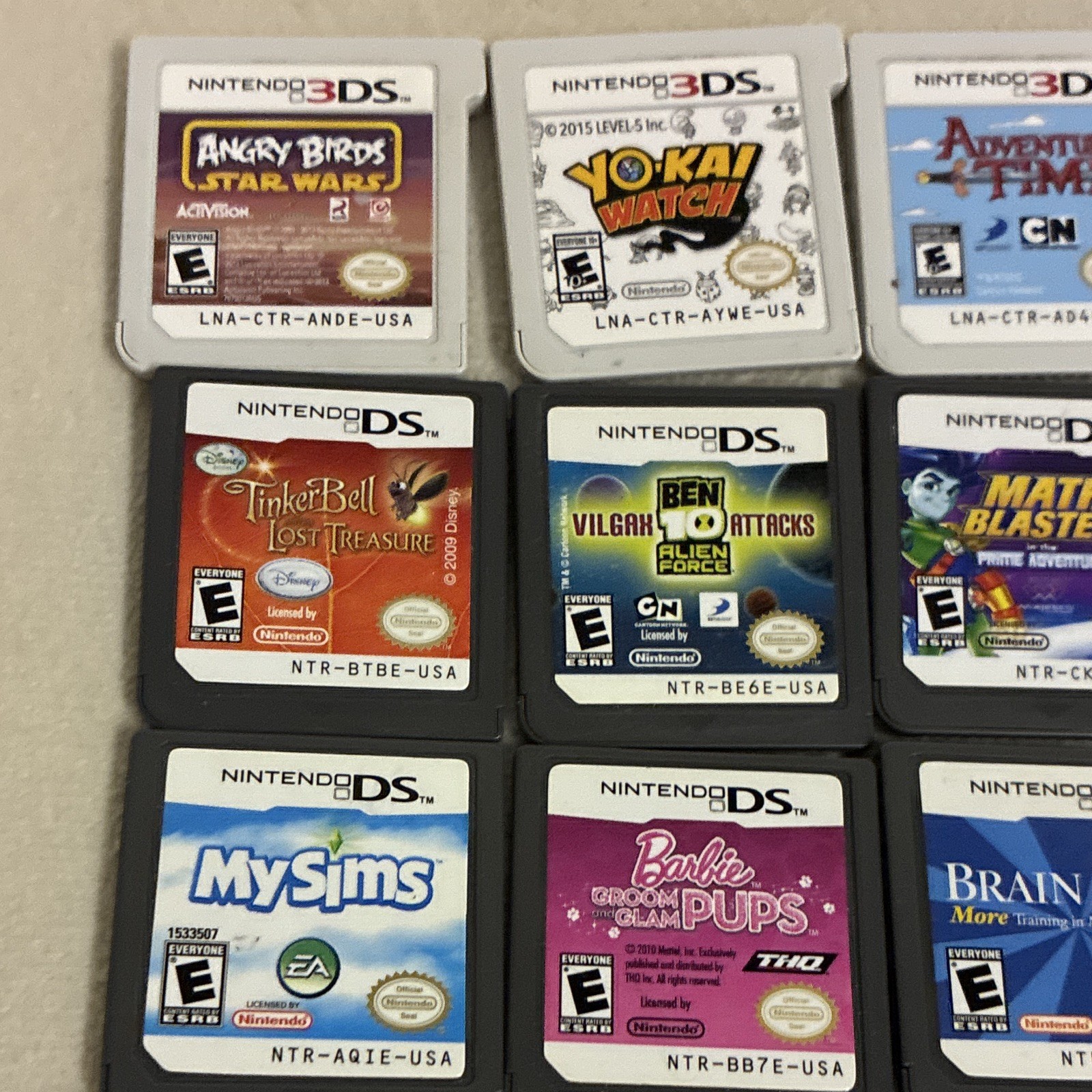 Nintendo DS & 3DS Game Lot Great Conditon All Working You Pick