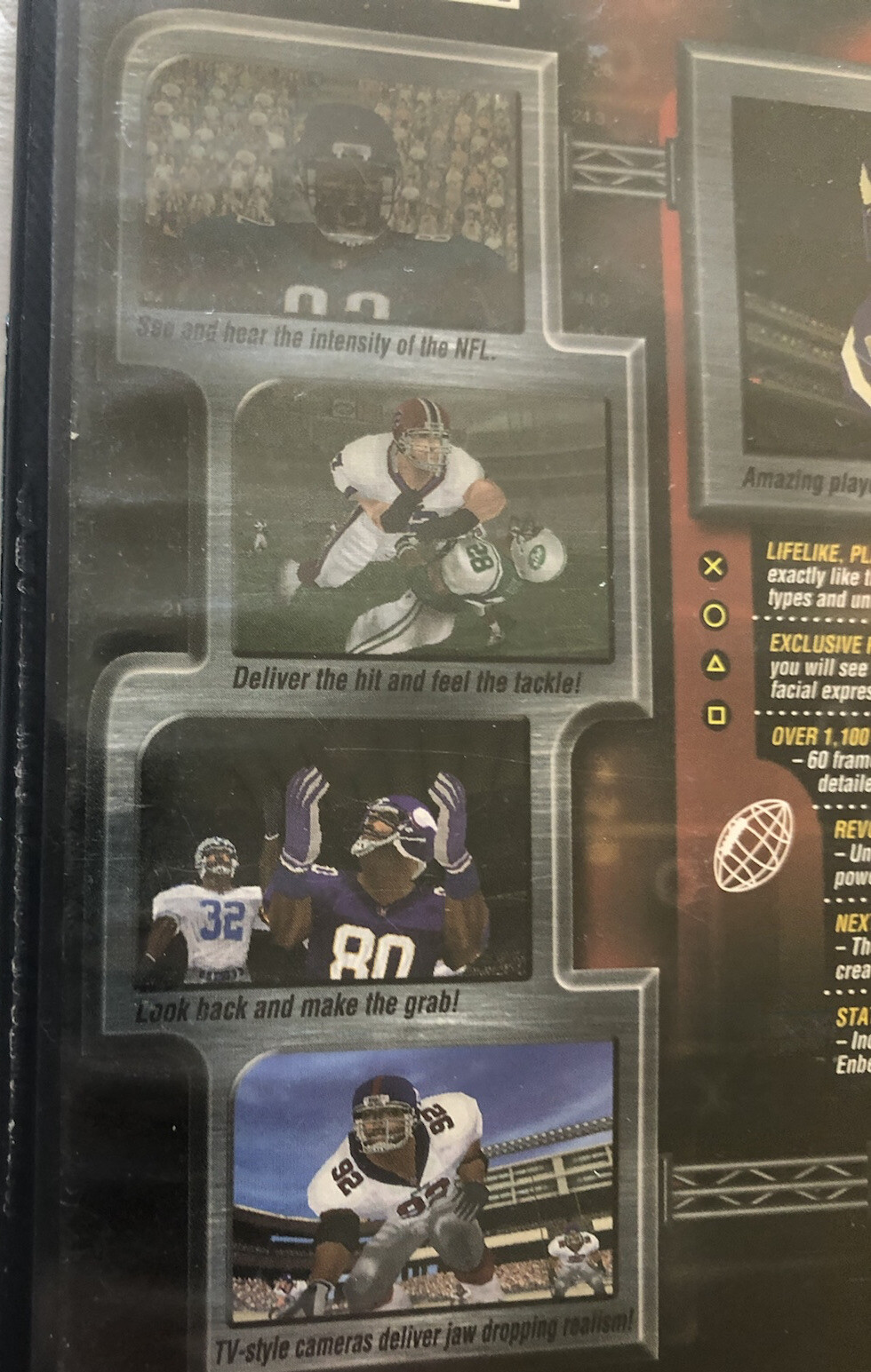 NFL GameDay 2001 (Sony PlayStation 2, PS2, 2000) Video Game 🎮 Football 🏈
