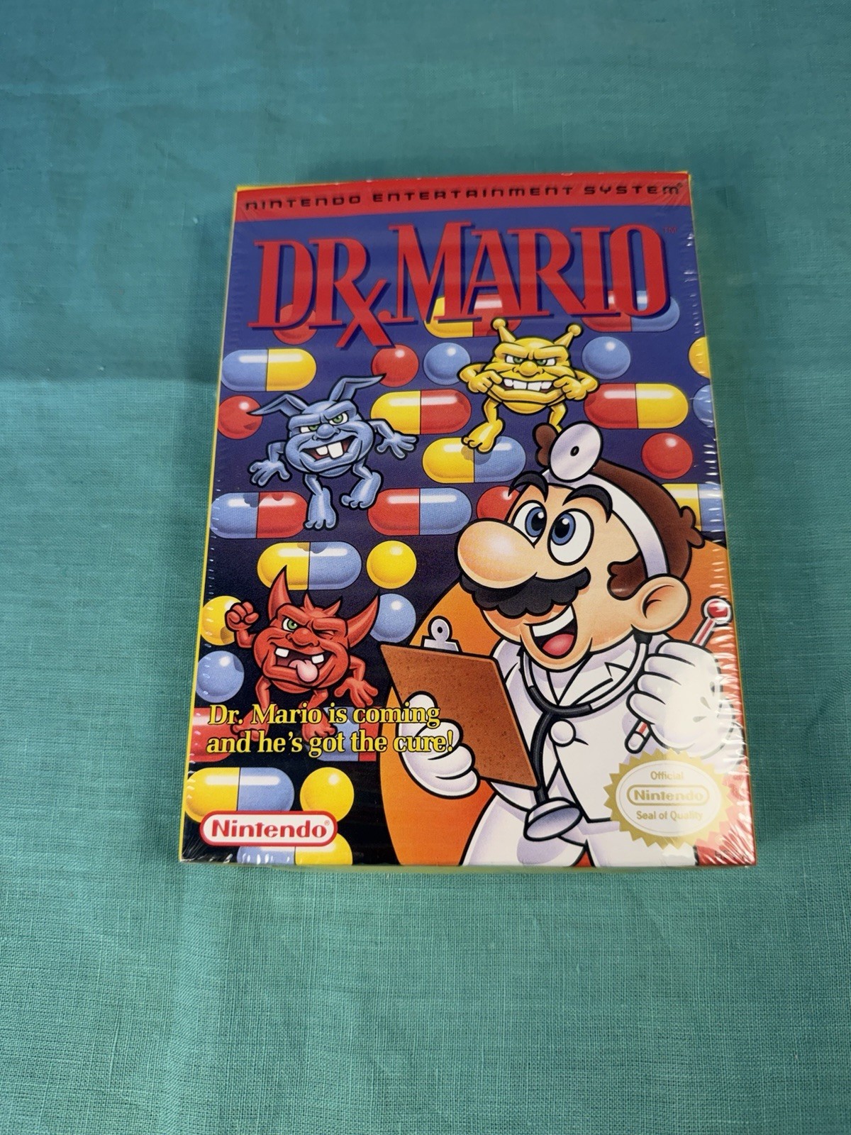Dr. Mario (Nintendo NES, 1990) CIB Complete With Inserts Authentic