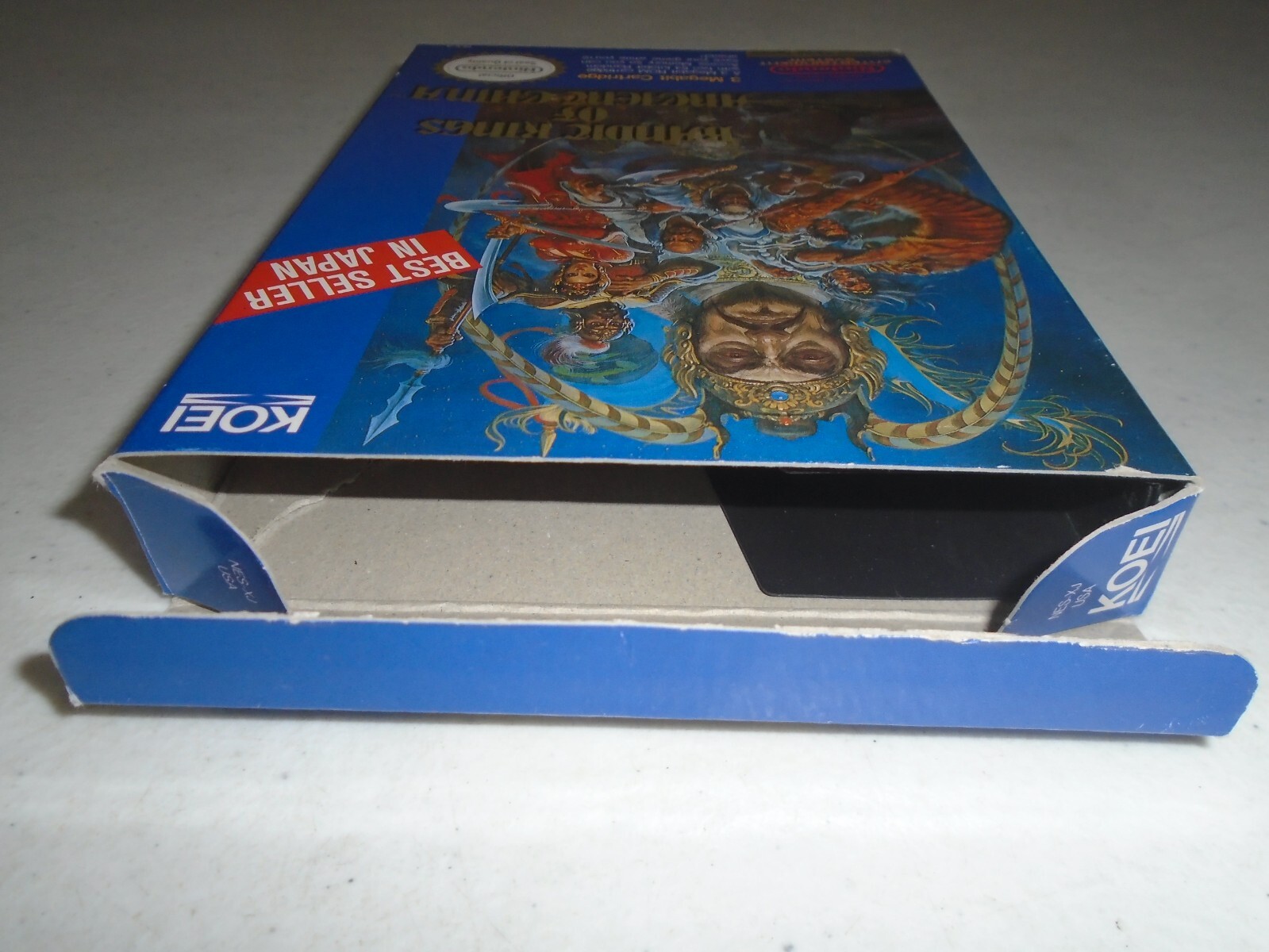 Bandit Kings of Ancient China BOX ONLY, foam & sleeve, NO GAME ☆☆ Nintendo NES