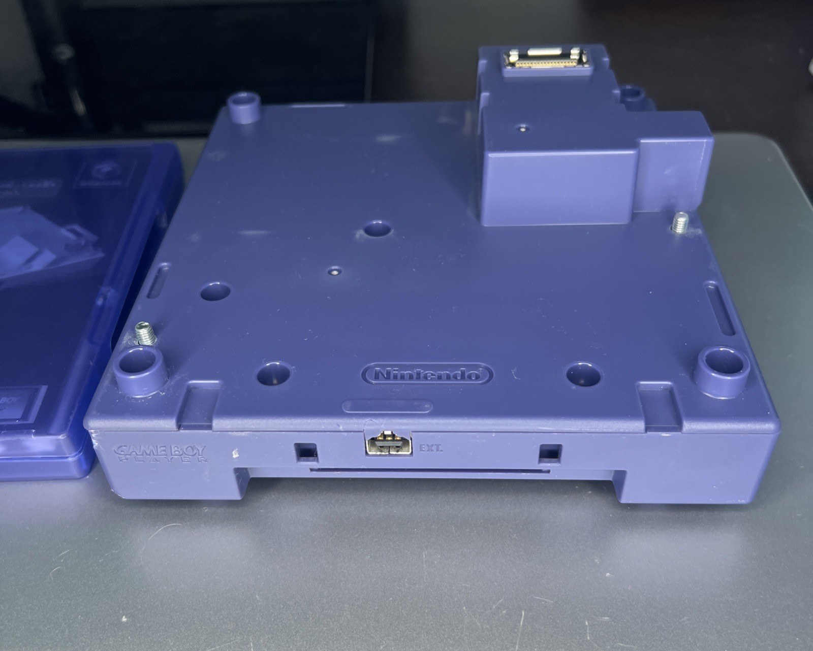 Nintendo GameCube Gameboy player DOL-017 Indigo w/ start up disc *Japan*