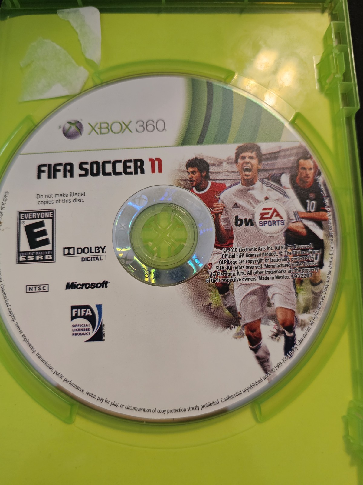 EA SPORTS FIFA Soccer 11 – Xbox 360, 2010, E, NTSC-U/C, Disc & Case