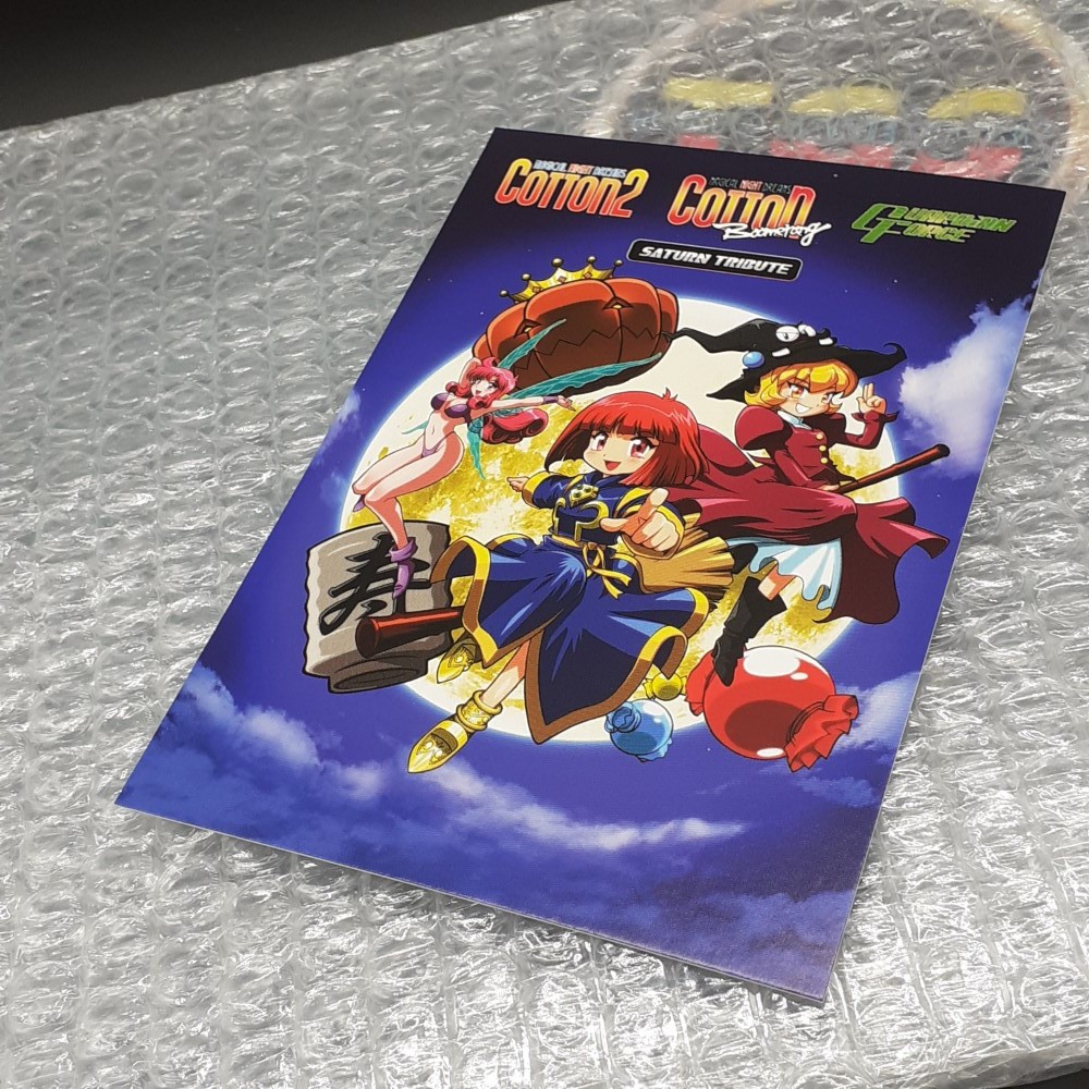 COTTON GUARDIAN FORCE SATURN TRIBUTE Strictly Limited Games+Card PS4 NEW